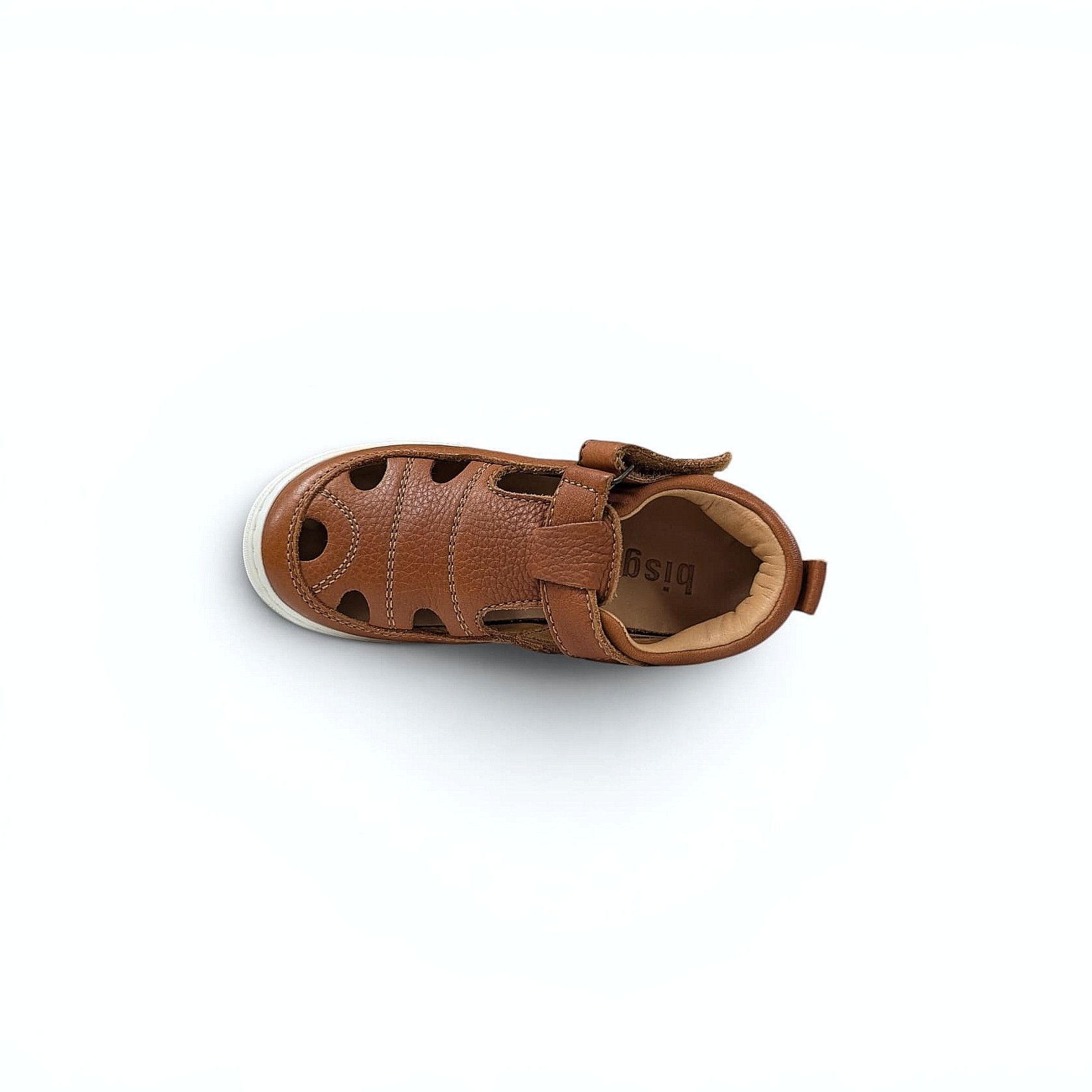 Cognac Bisgaard Kinder Halbsandalen