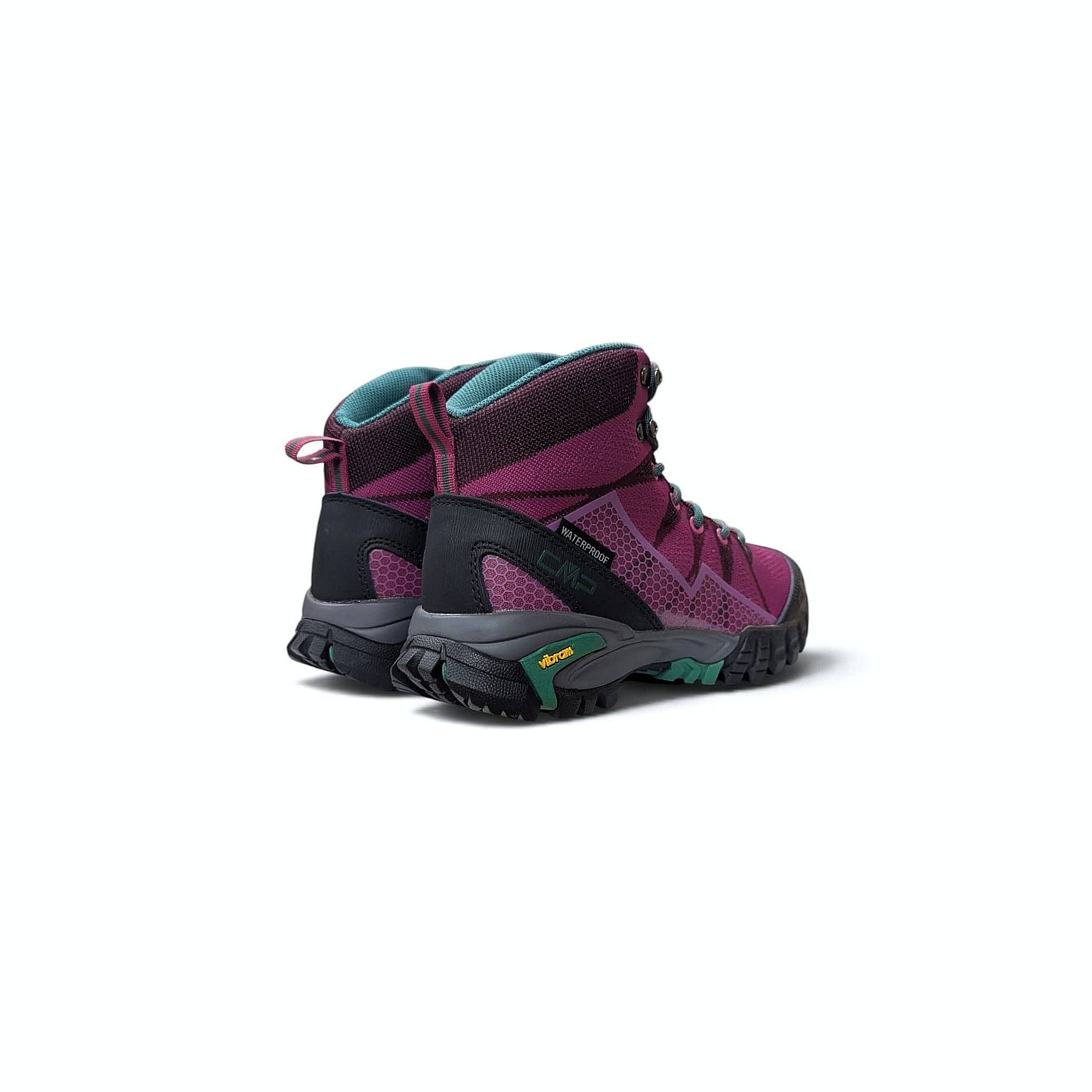 CMP Tauri Mid WMN Trekking Shoes WP – Damen Trekkingschuhe Borgogna