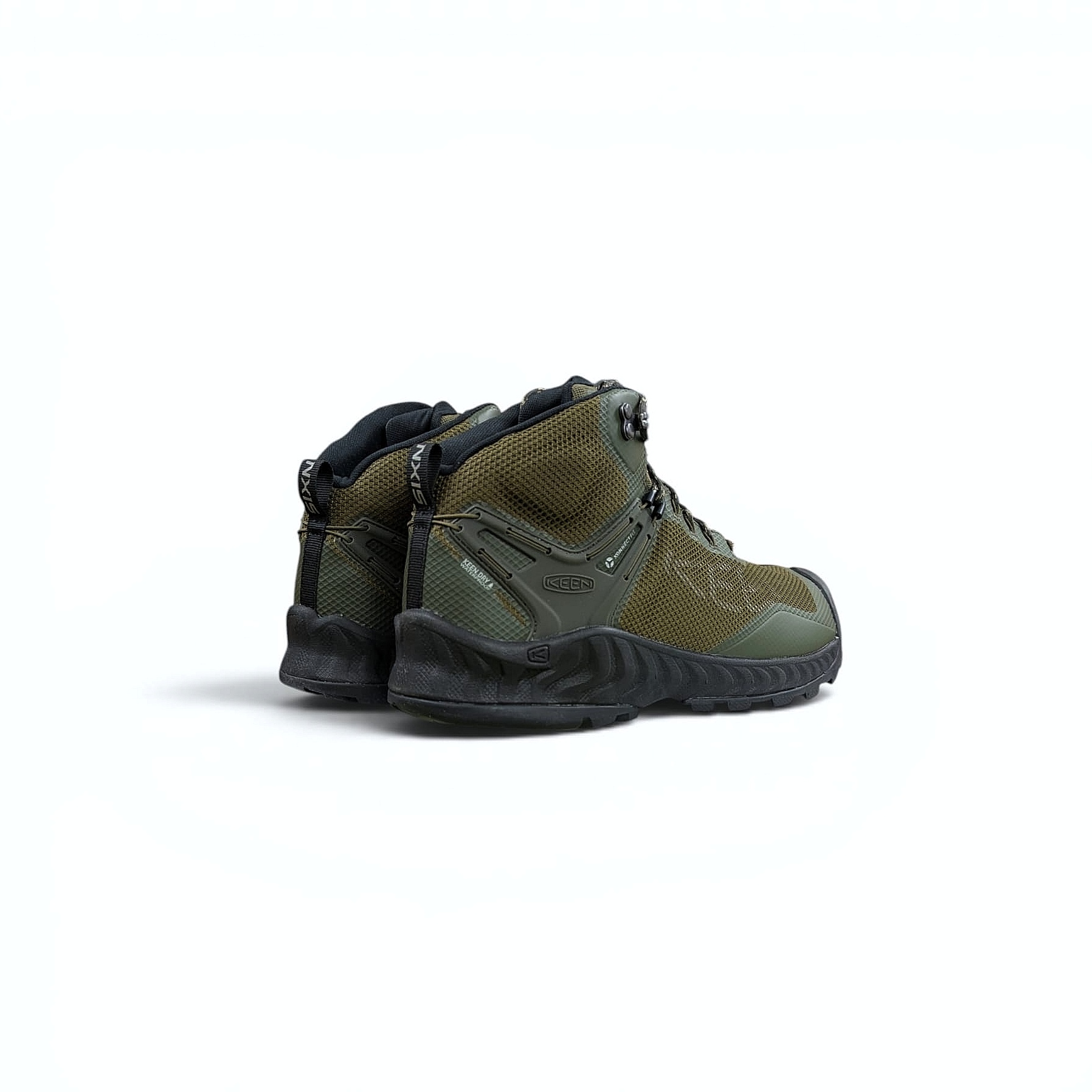 Olive Keen Nxis Evo Mid WP Herren Trekkingschuhe