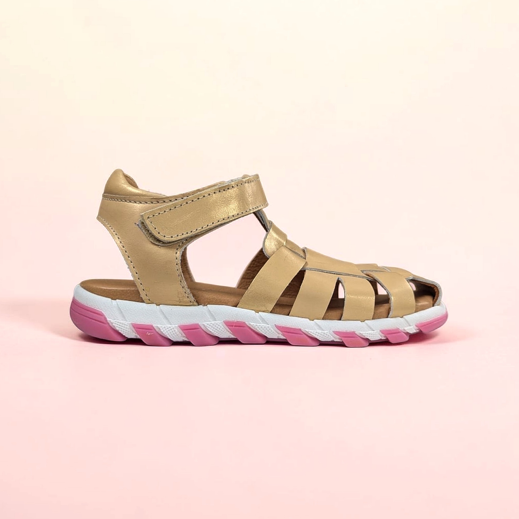 Gold Bisgaard Caja Mädchen Halbsandalen