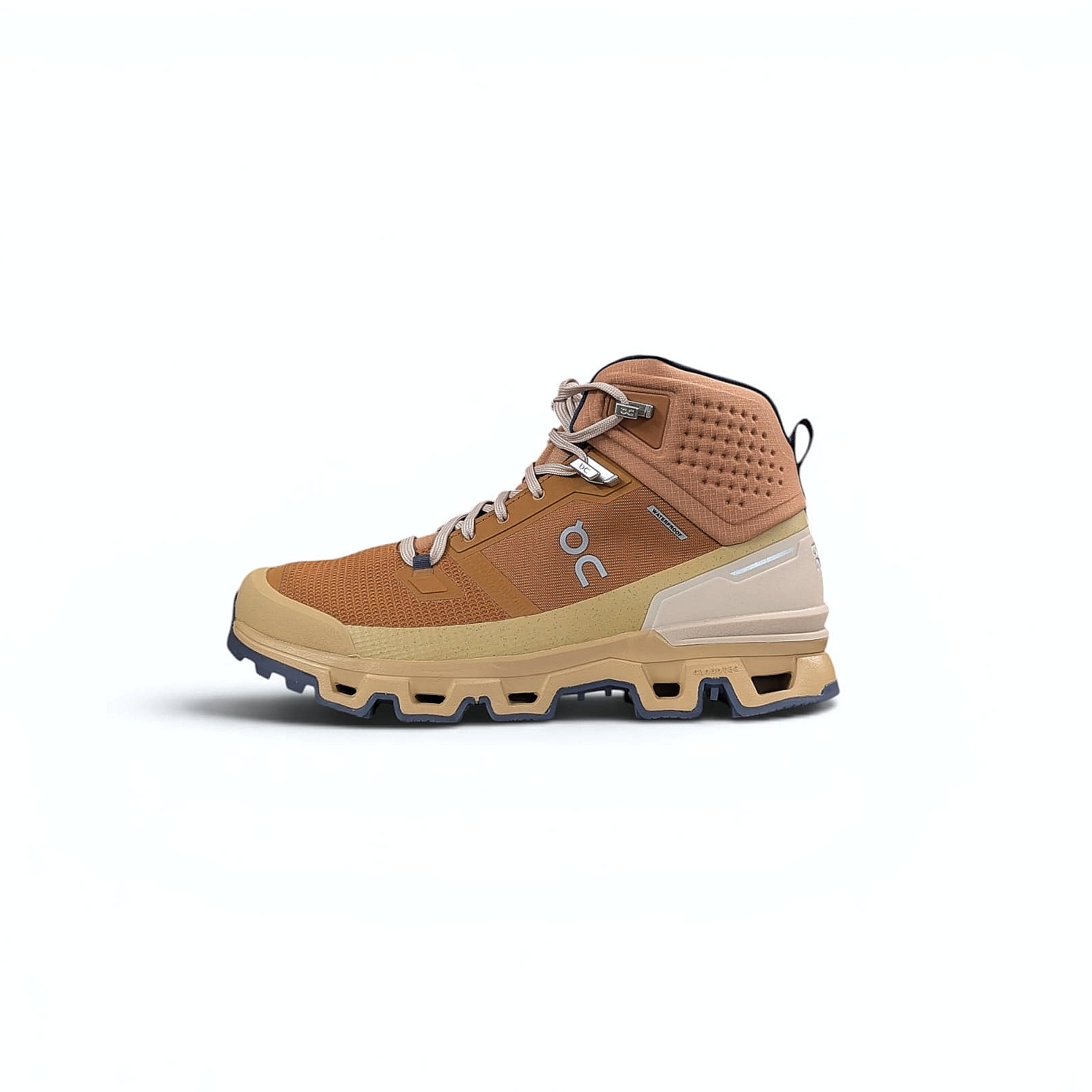Almond Dune On Running Cloudrock 2 Waterproof Herren Wanderschuhe