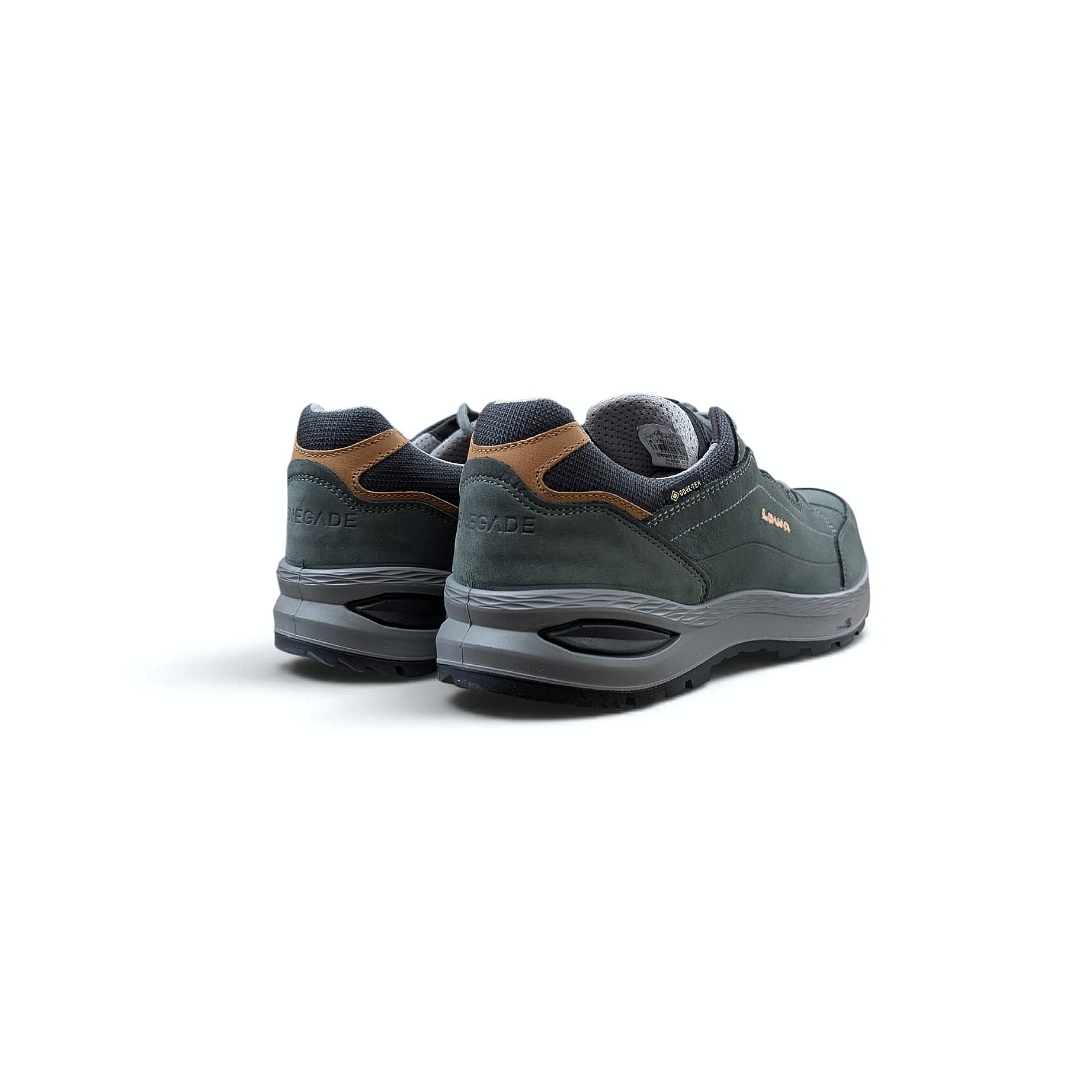 LOWA Renegade Evo GTX Lo Ws Damen Wanderschuh Graphit-Aprikose