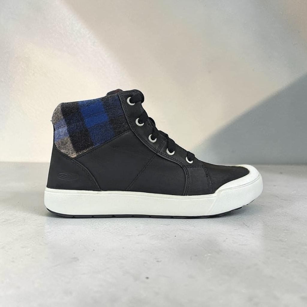 KEEN Elena Mid – Damen Winter-Sneaker -Black-Plaid