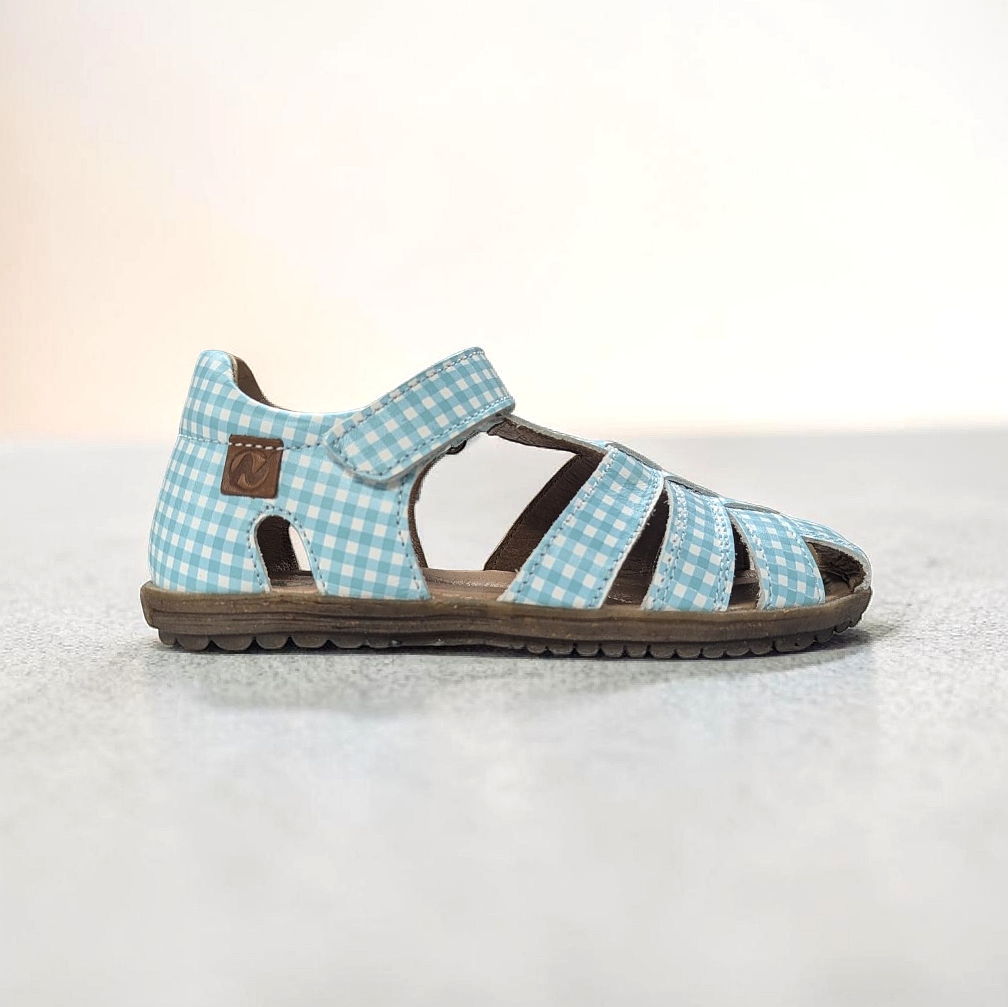 Weiß Blau Naturino See Kinder Halbsandalen