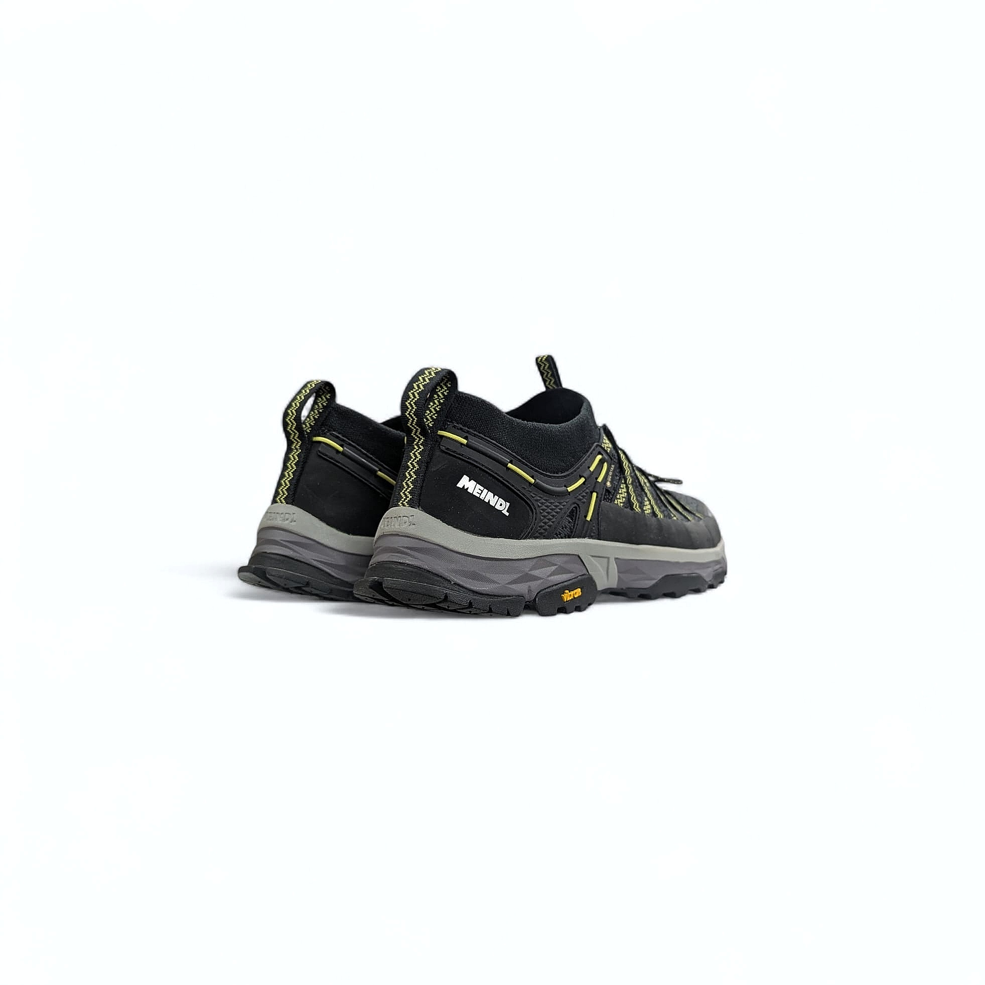 Meindl Aruba GTX Herren Trekkingschuhe  Schwarz/Lemon
