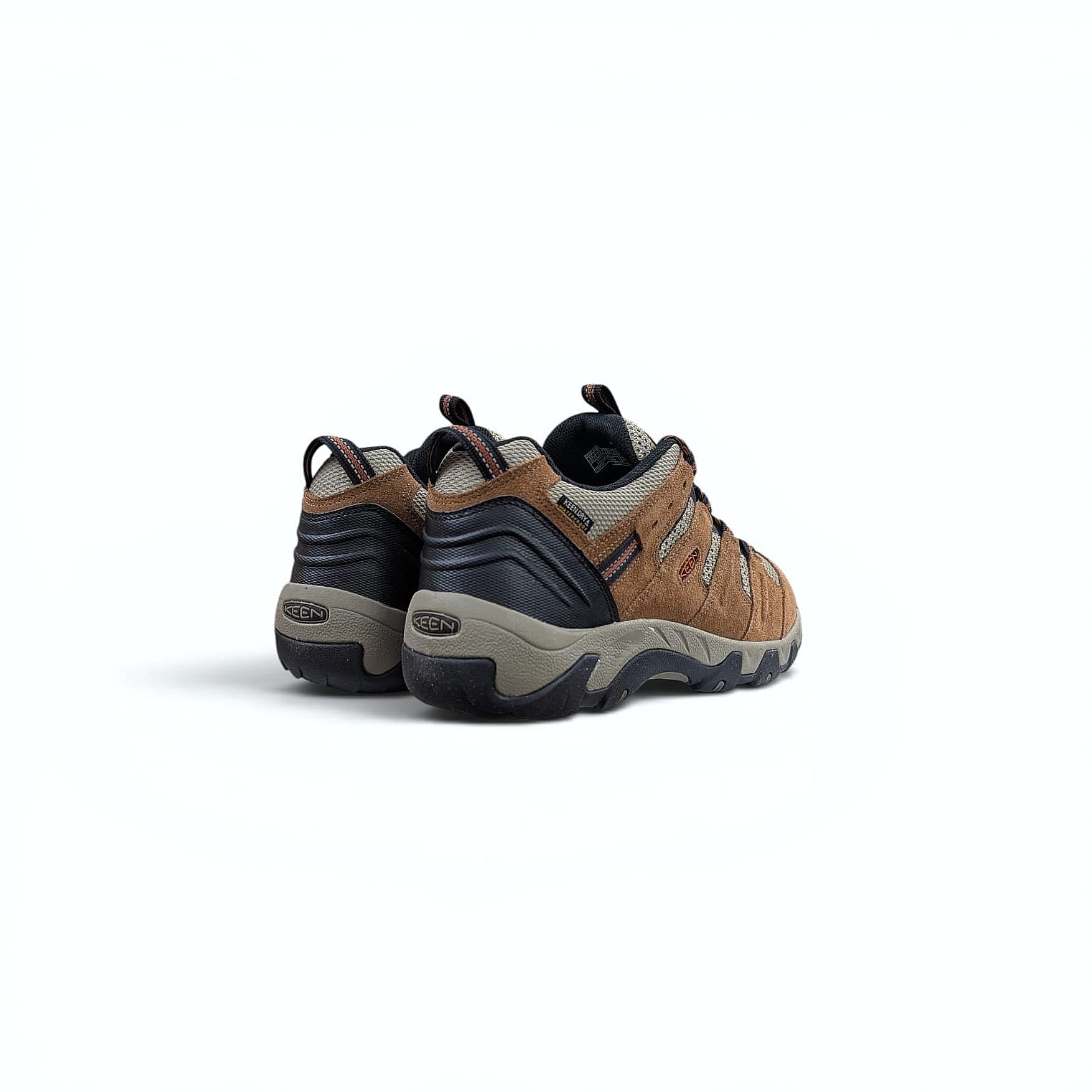 Keen Headout WP Herren Wanderschuhe Bison Fossil Orange