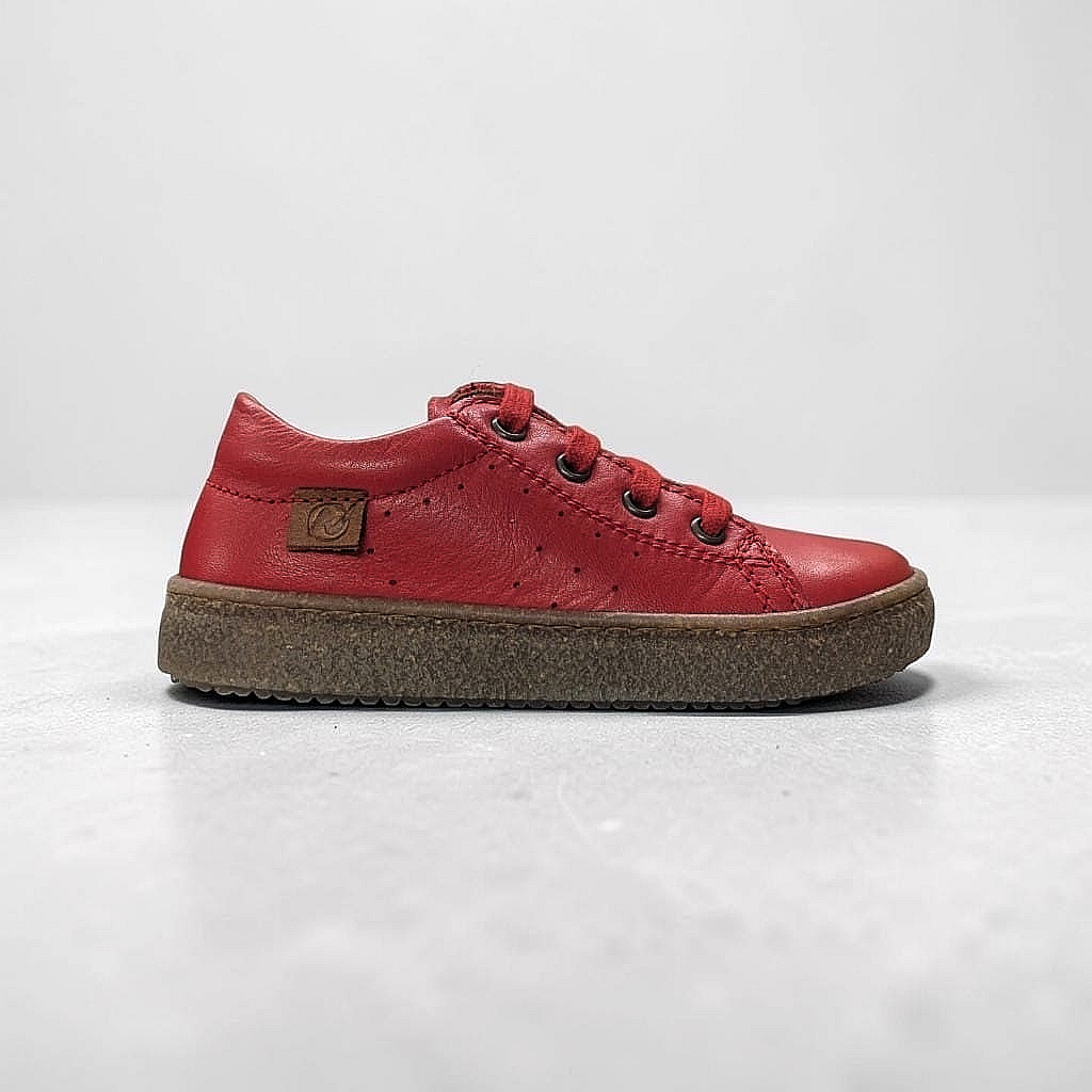 NATURINO Cycas Zip Nappa SP Lauflernschuhe – Rosso