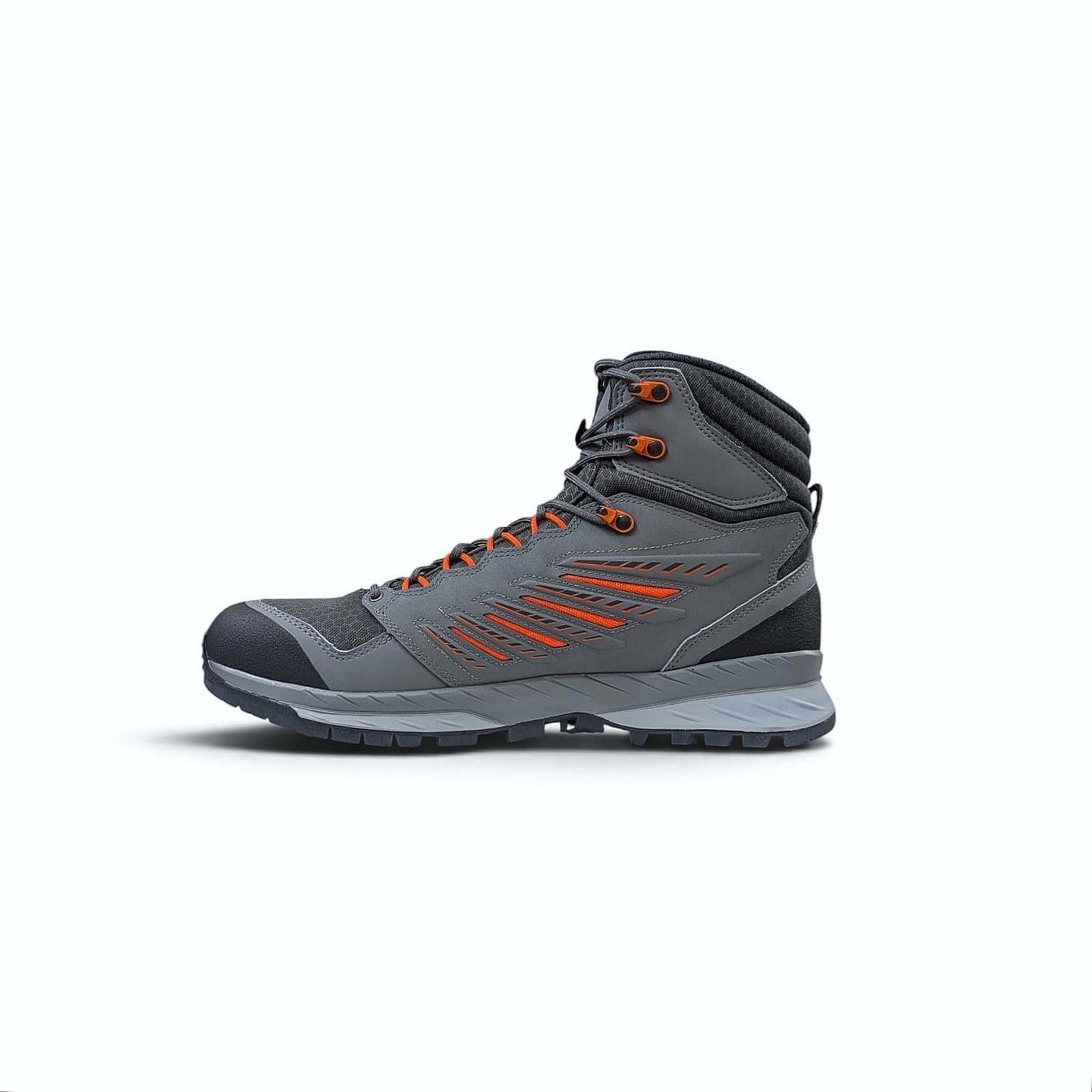 Grau Lowa Trek Evo Gtx Mid Herren Wanderschuhe