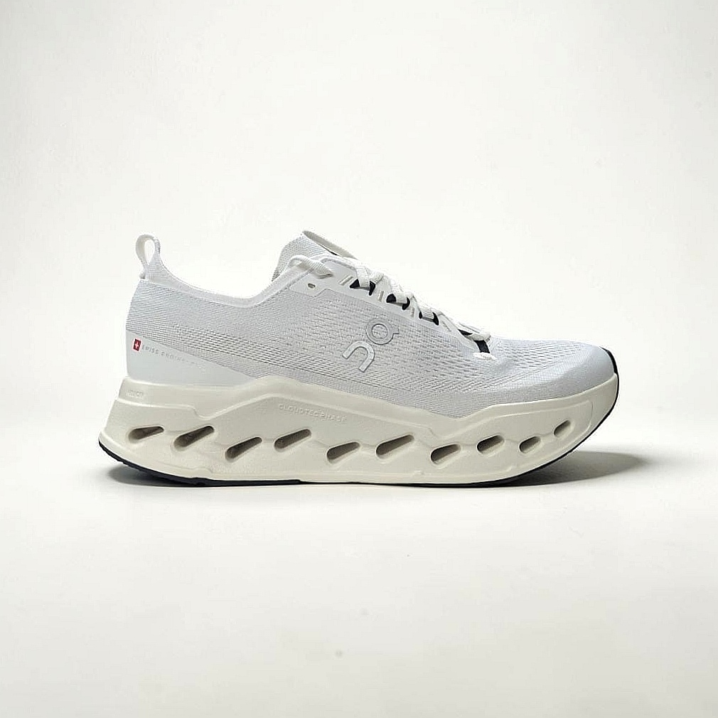 On Running Cloudsurfer Max Herren Laufschuhe White-White