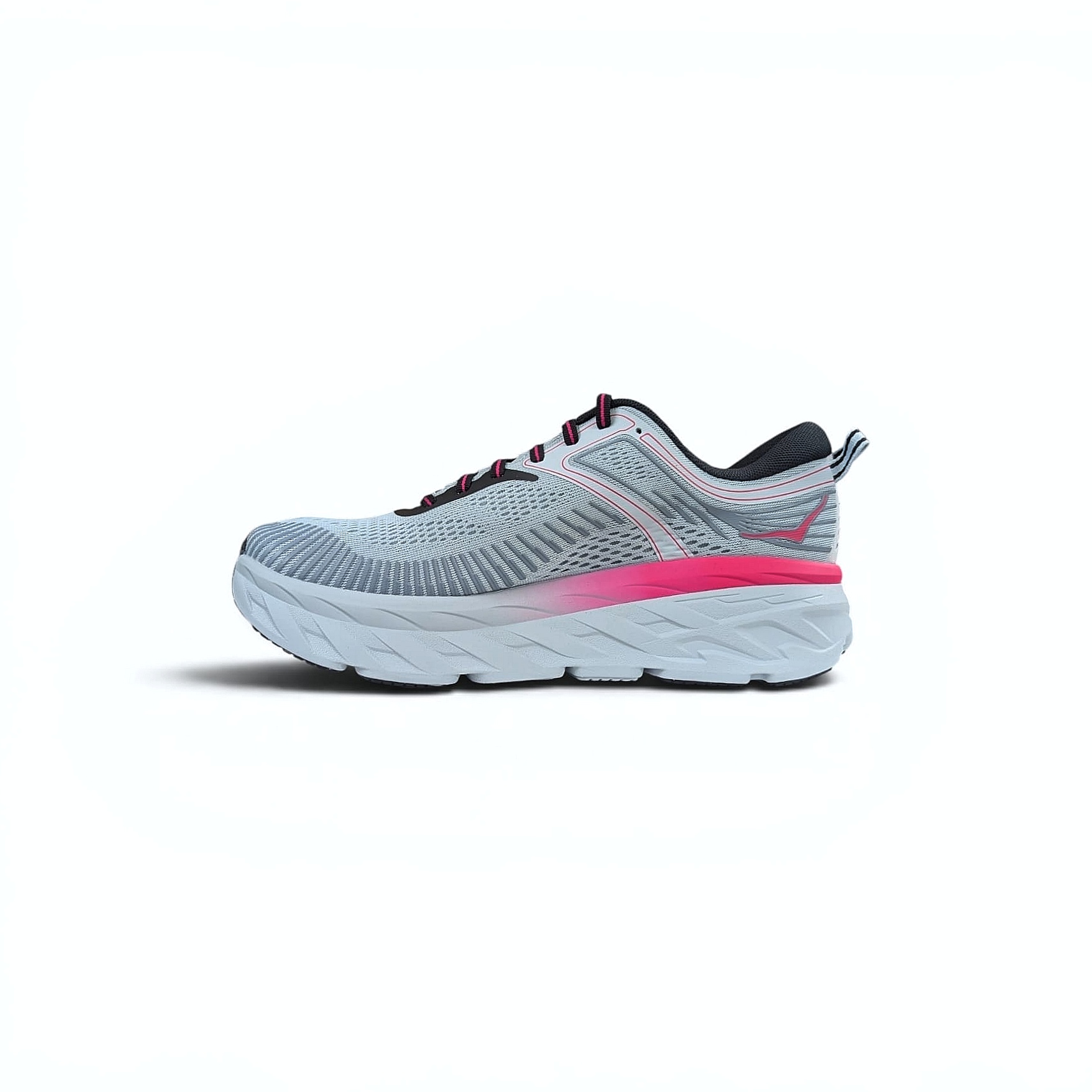 Mineralblau Hoka W Bondi 7 Damen Laufschuhe