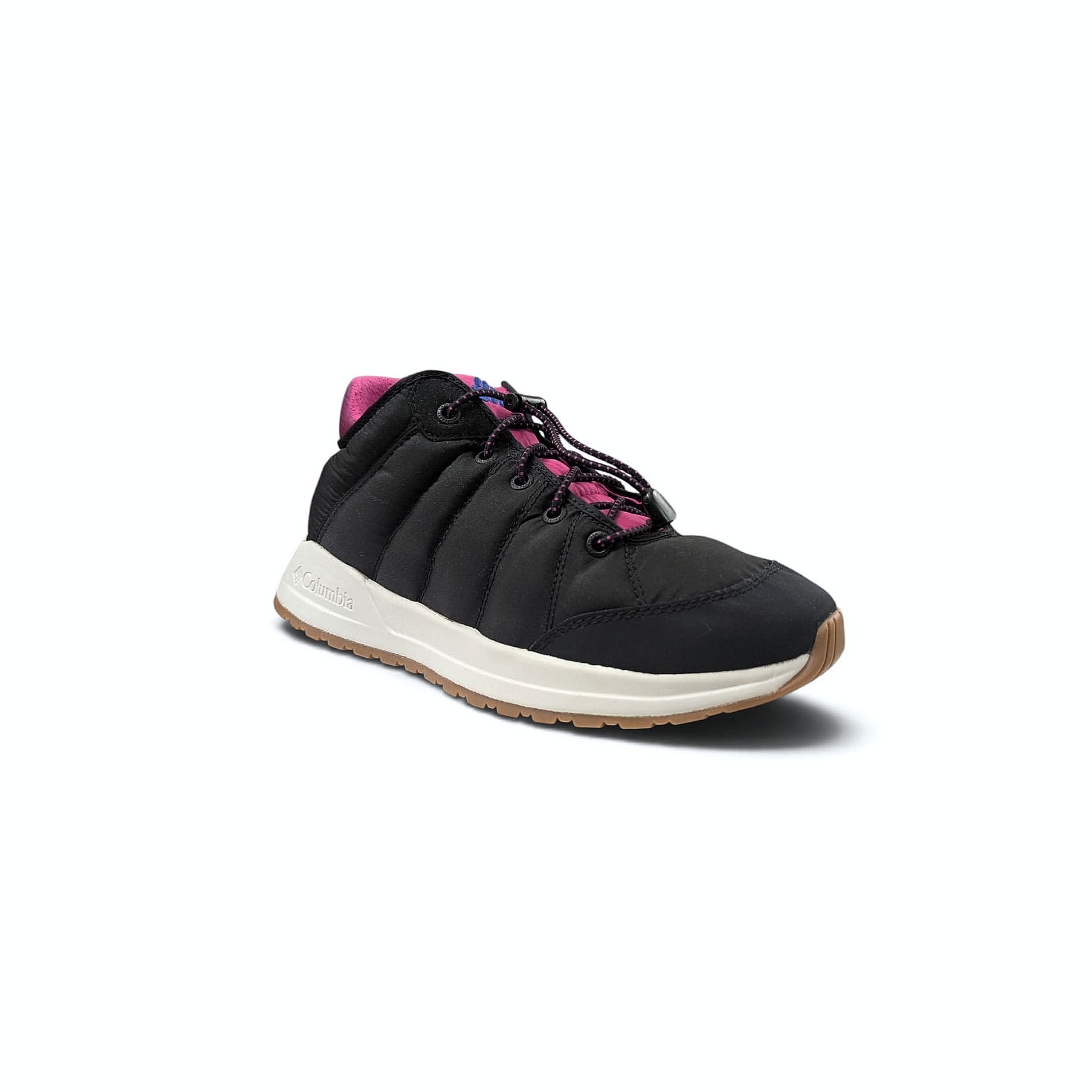Columbia Palermo Street Tall Damen Winterschuh - Black - Wild Fuchsia