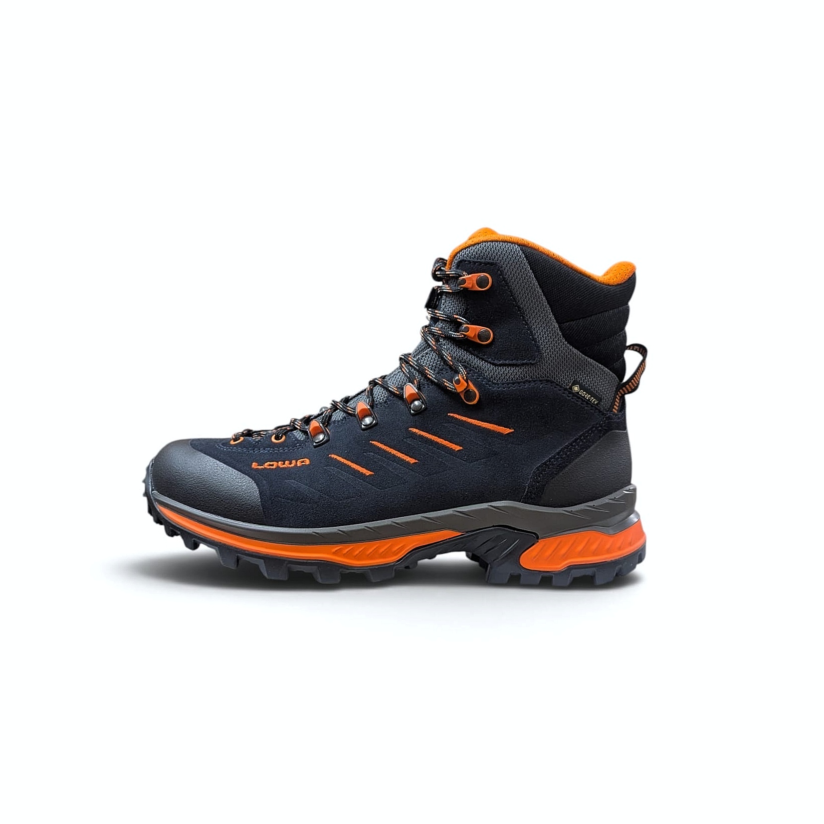 LOWA Randir GTX Mid Herren Trekkingschuh Navy - Flame