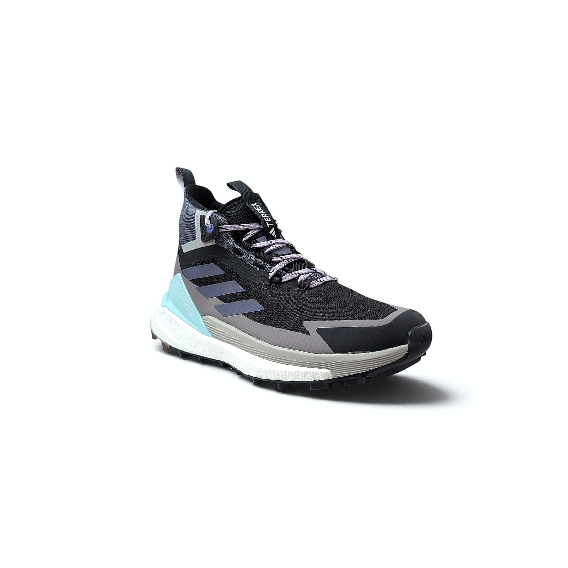 Adidas Terrex Free Hiker 2 GTX Damen Wanderschuh - Core Black-Preloved Violet-Tau Orange