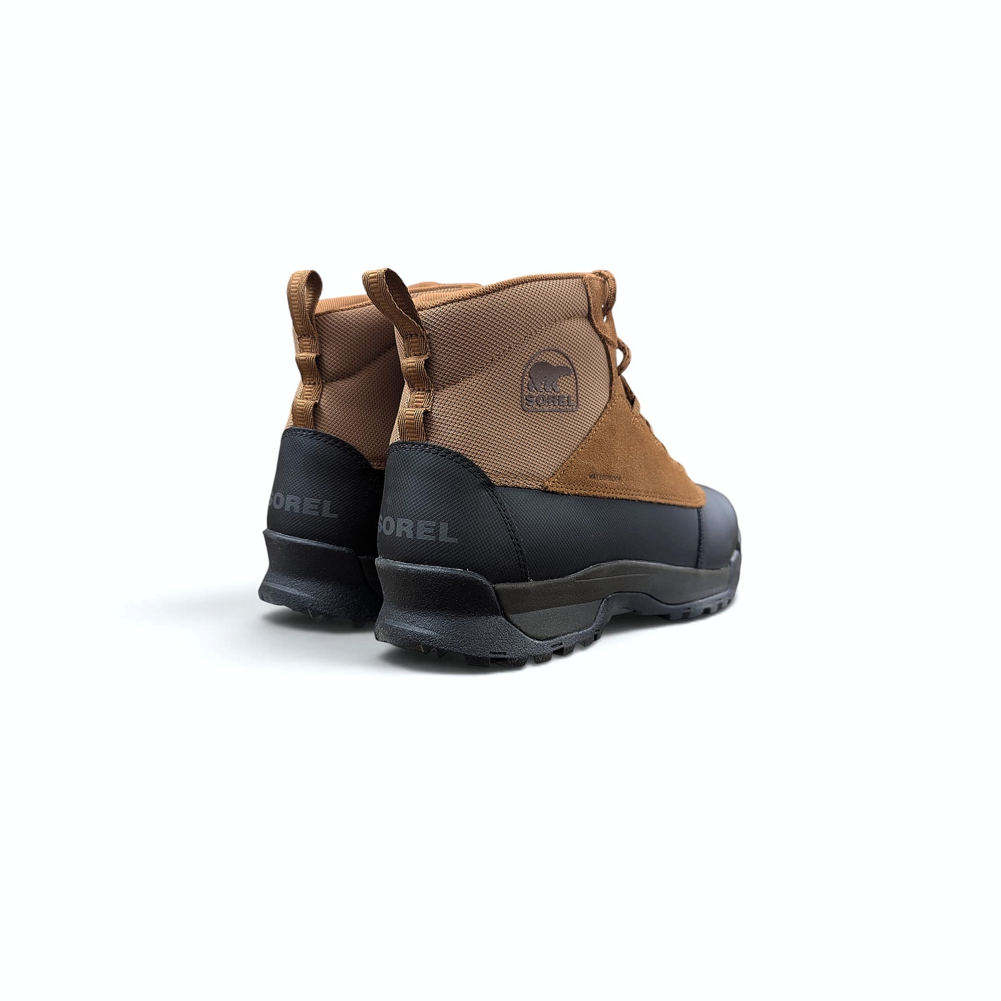 SOREL Buxton Lite Lace Plus Herren Winterstiefel wasserdicht - Braun-Schwarz