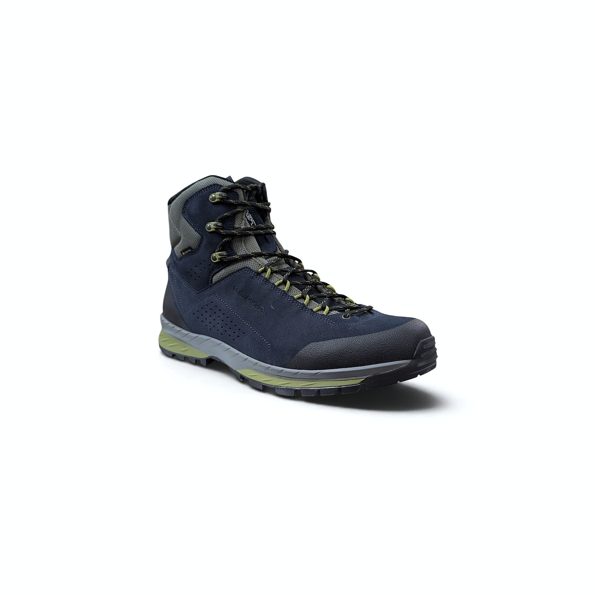 LOWA Delago GTX Mid Herren Trekkingschuh -Navy-Farn