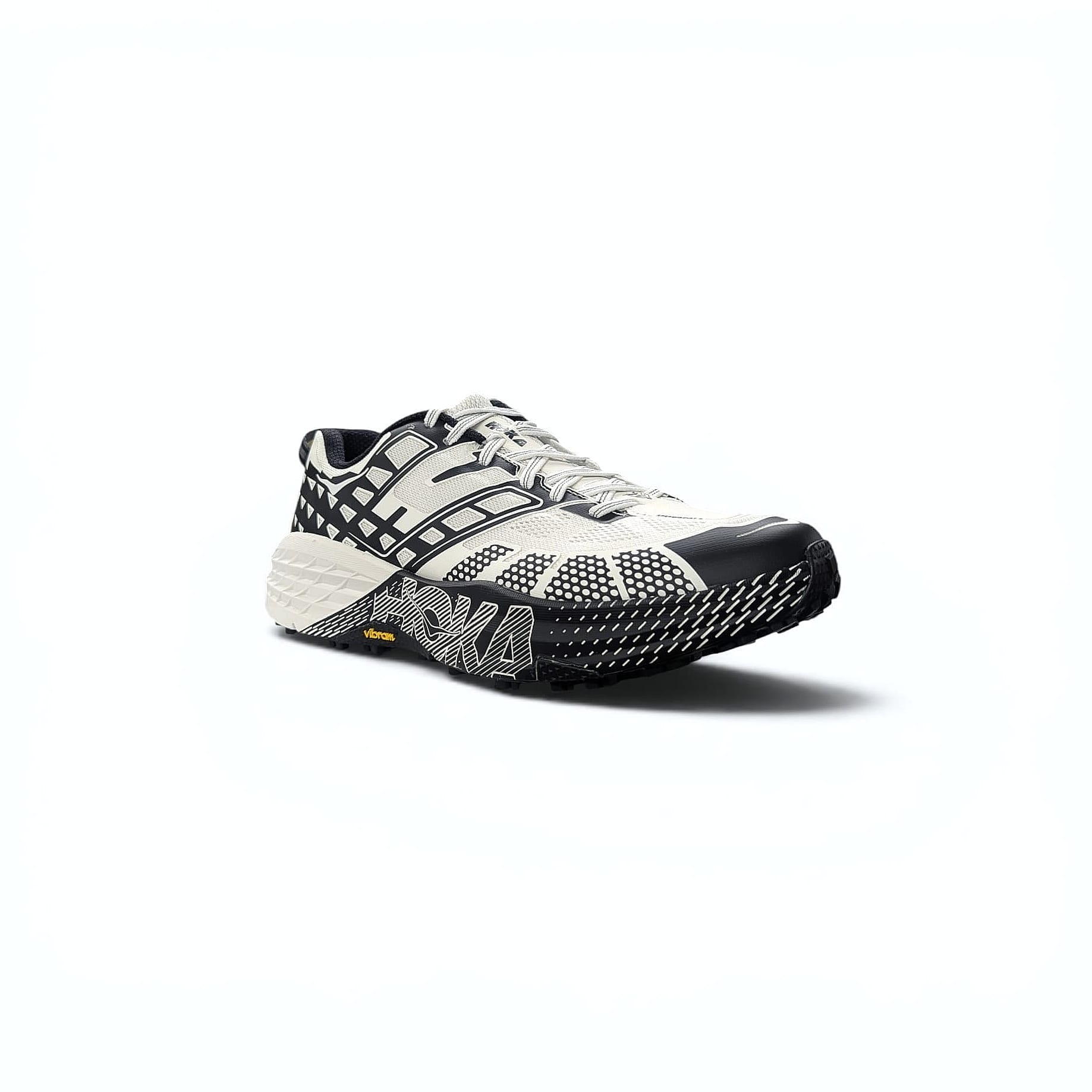 Hoka U Speedgoat 2 Unisex Trailrunning Schuhe Black . Frost