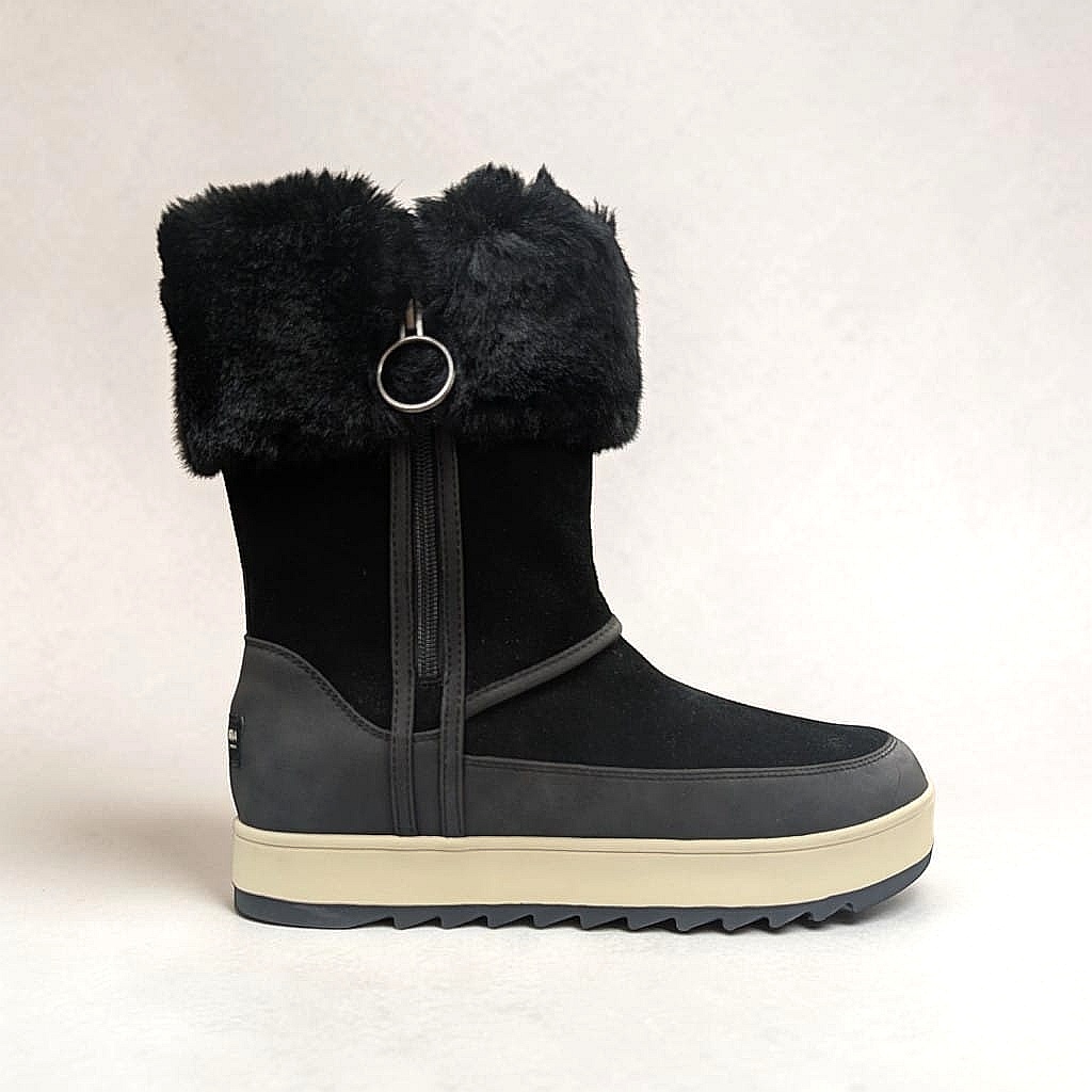 Koolaburra Tynlee Damen Winterstiefel – Black