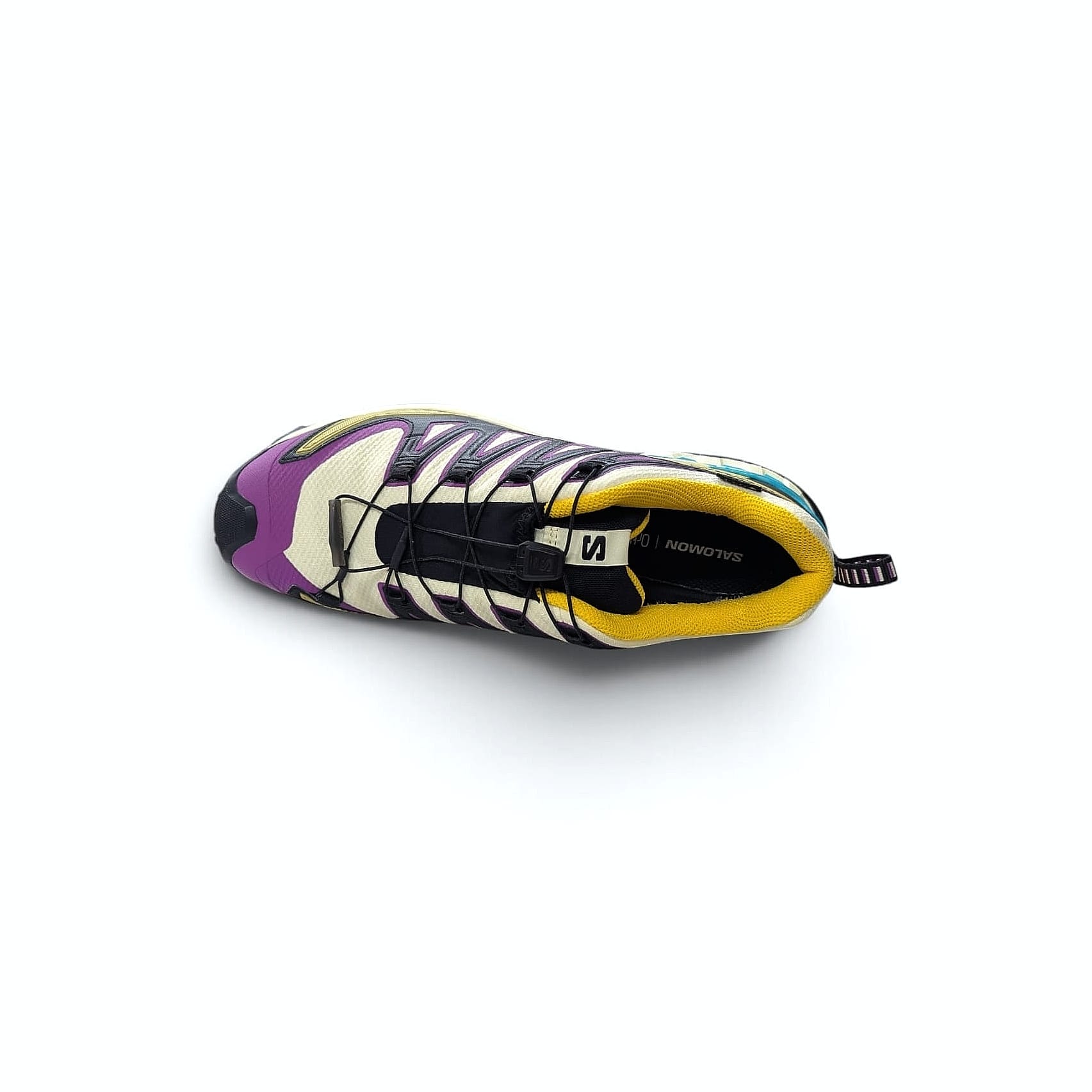 Salomon XA PRO 3D V9 GTX Herren Trailrunning-Schuh Transparent Yellow-Black-Waterfall