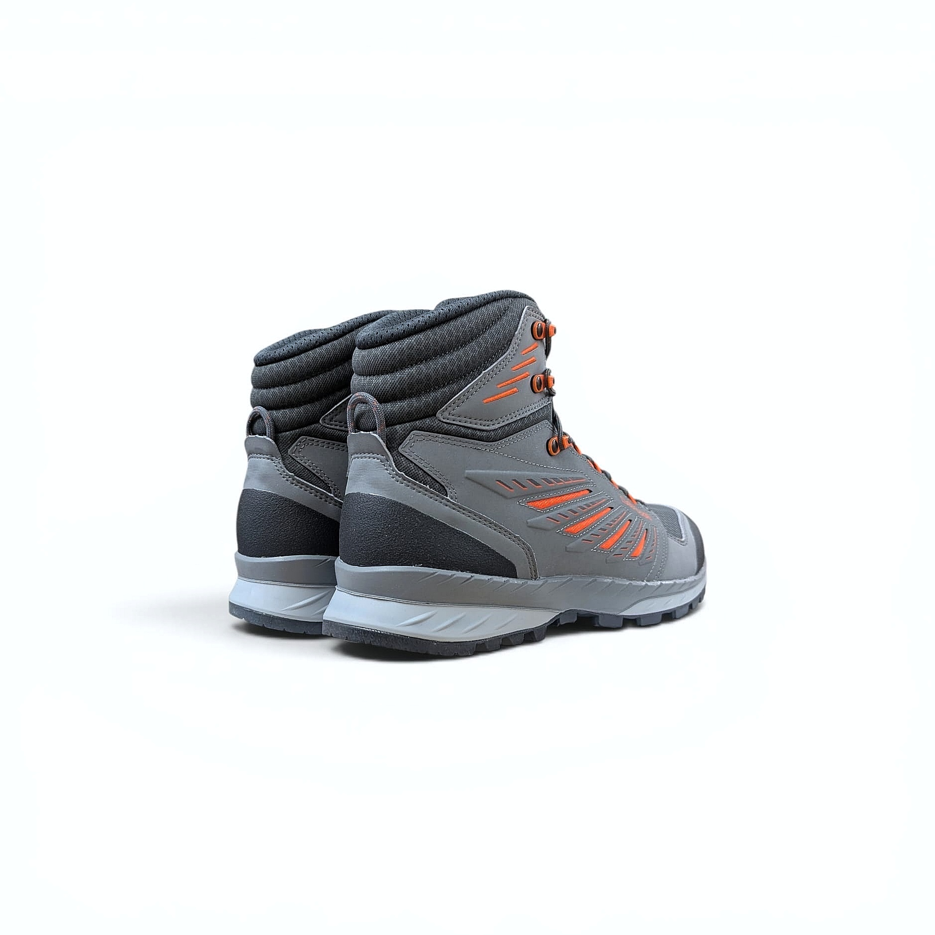 Grau Lowa Trek Evo Gtx Mid Herren Wanderschuhe