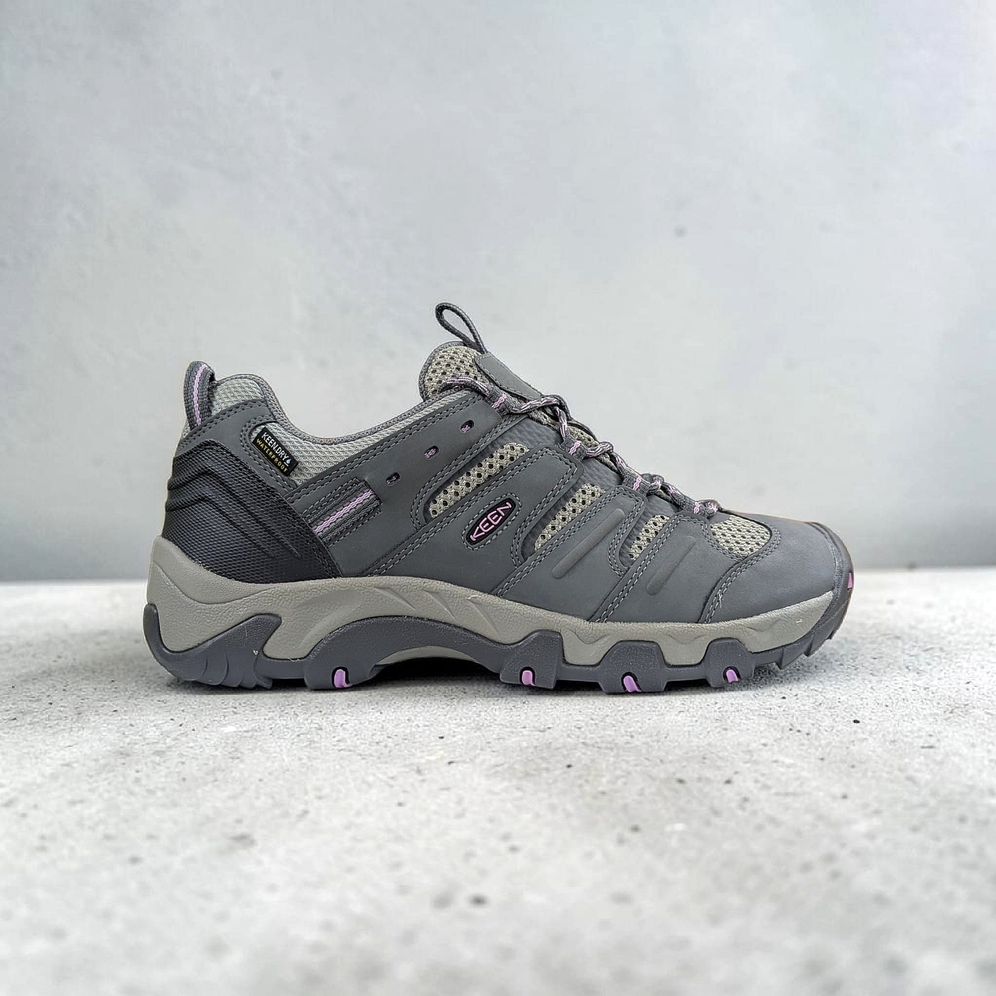 Grau Keen Koven WP Damen Trekkingschuhe