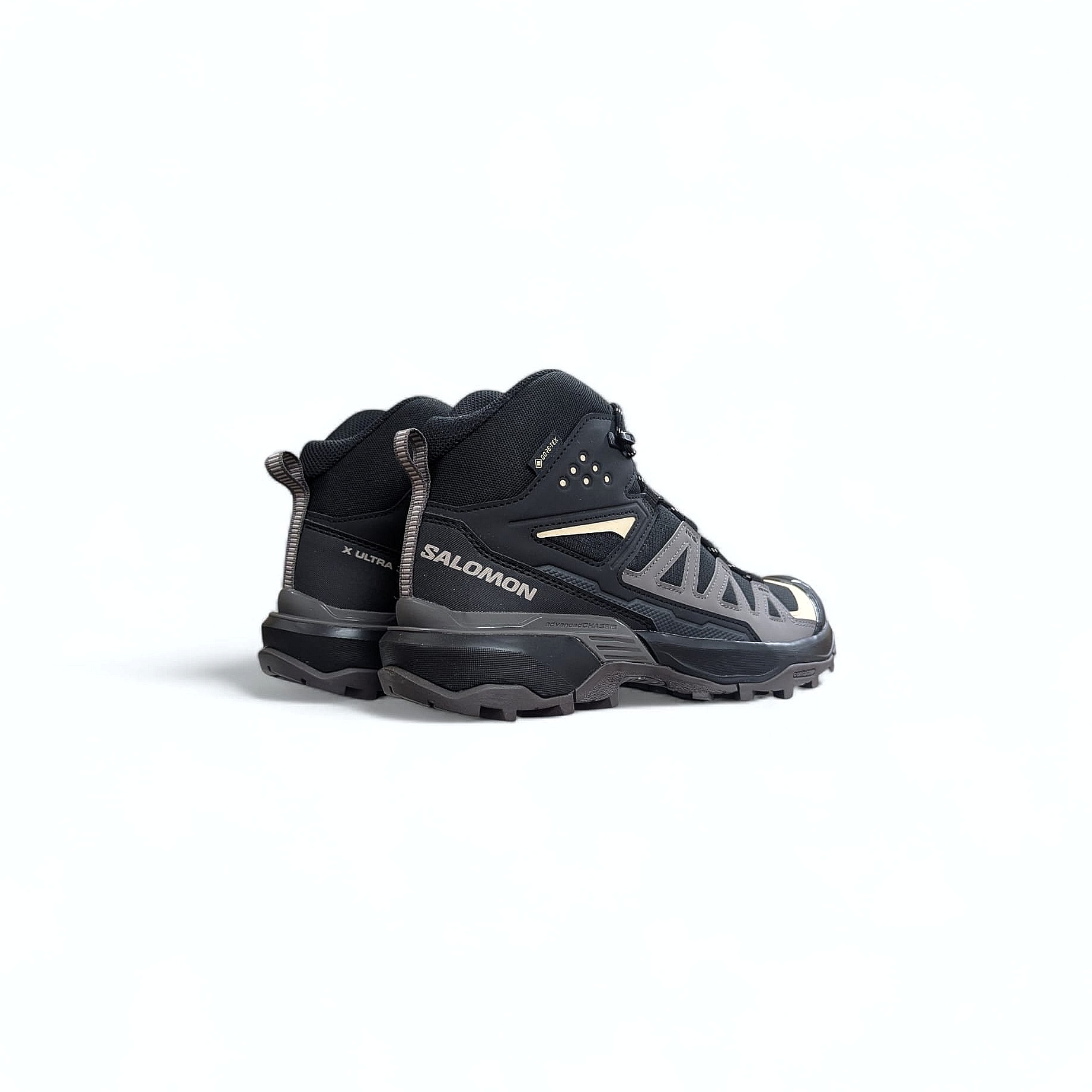 Black Salomon X Ultra 360 Mid Gtx Damen Wanderschuhe