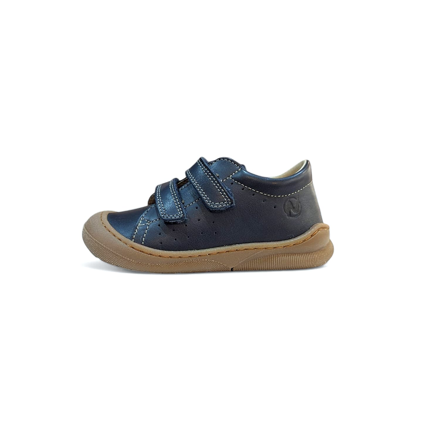 NATURINO Gabby VL Nappa Spaz Sneaker – Navy