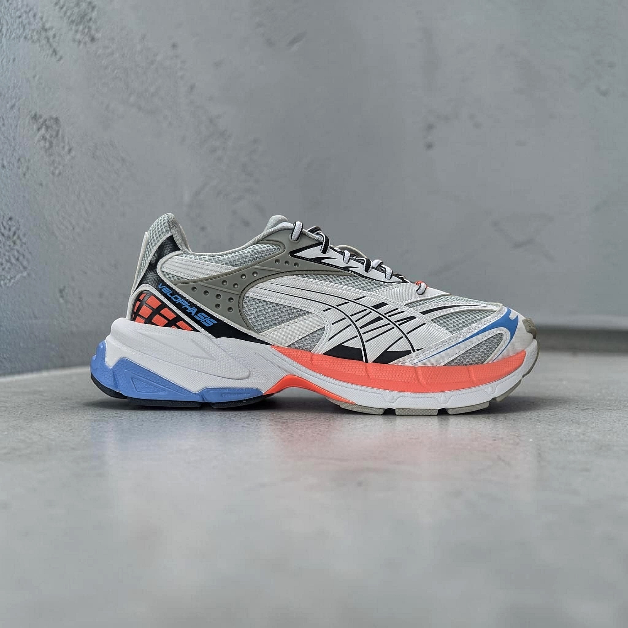 Puma Velophasis Bliss Herren Sneaker | White-Smokey Gray