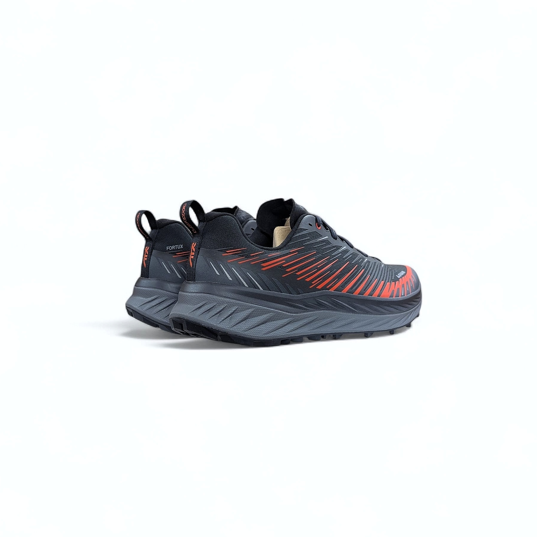 Rot Black Lowa Fortux Herren Trail Laufschuhe