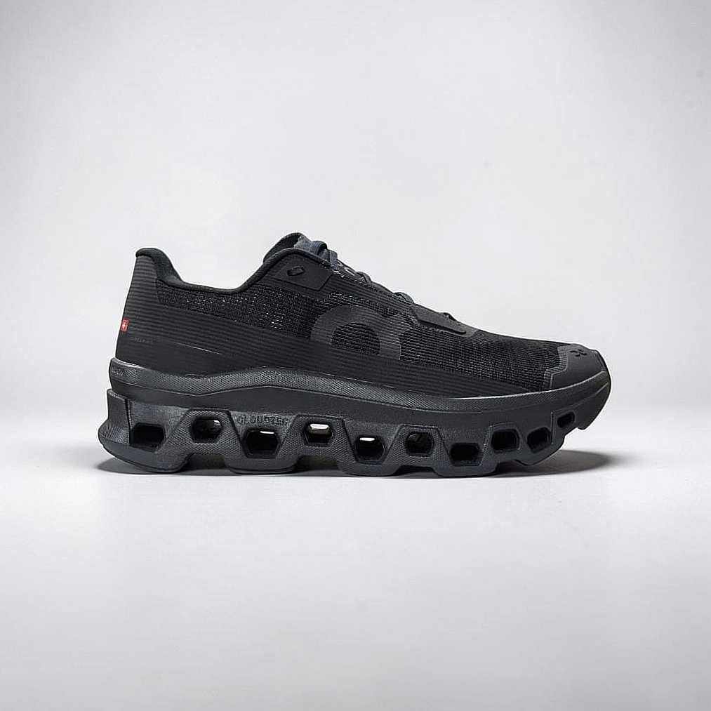 On Running Cloudmonster Void Herren Laufschuhe All Black