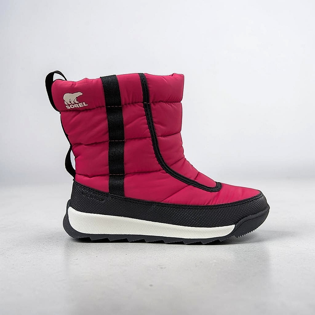 SOREL Whitney II Puffy Mid WP Kinder Winterstiefel - Cactus Pink - Black
