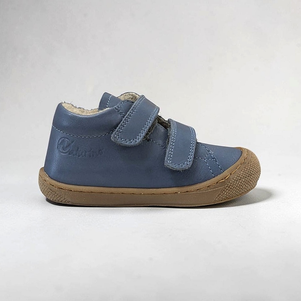 Naturino Cocoon VL Kinder Winterschuh mit Klettverschluss - Celeste