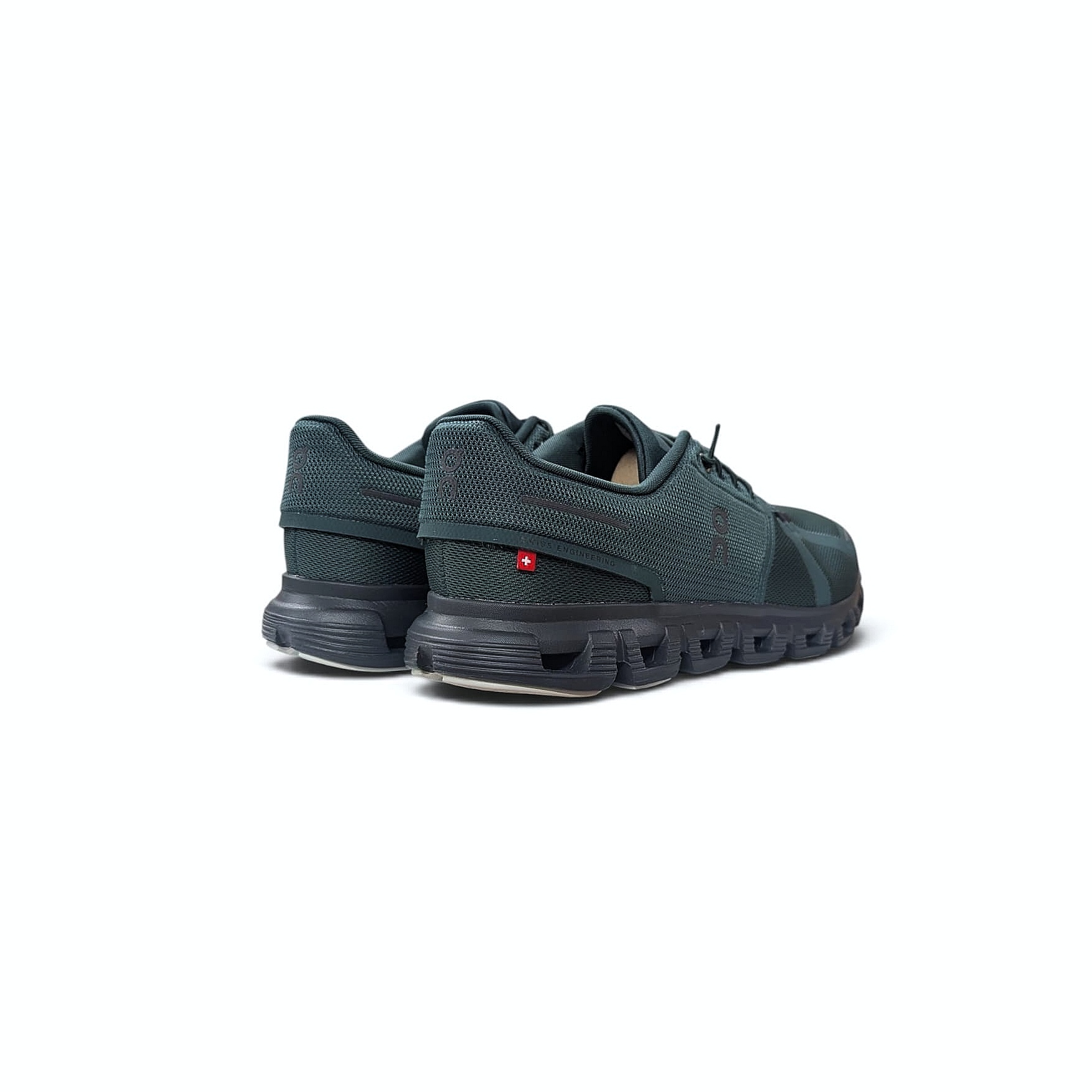 On Running Cloud 6 Herren Laufschuhe Evergreen-Glacier