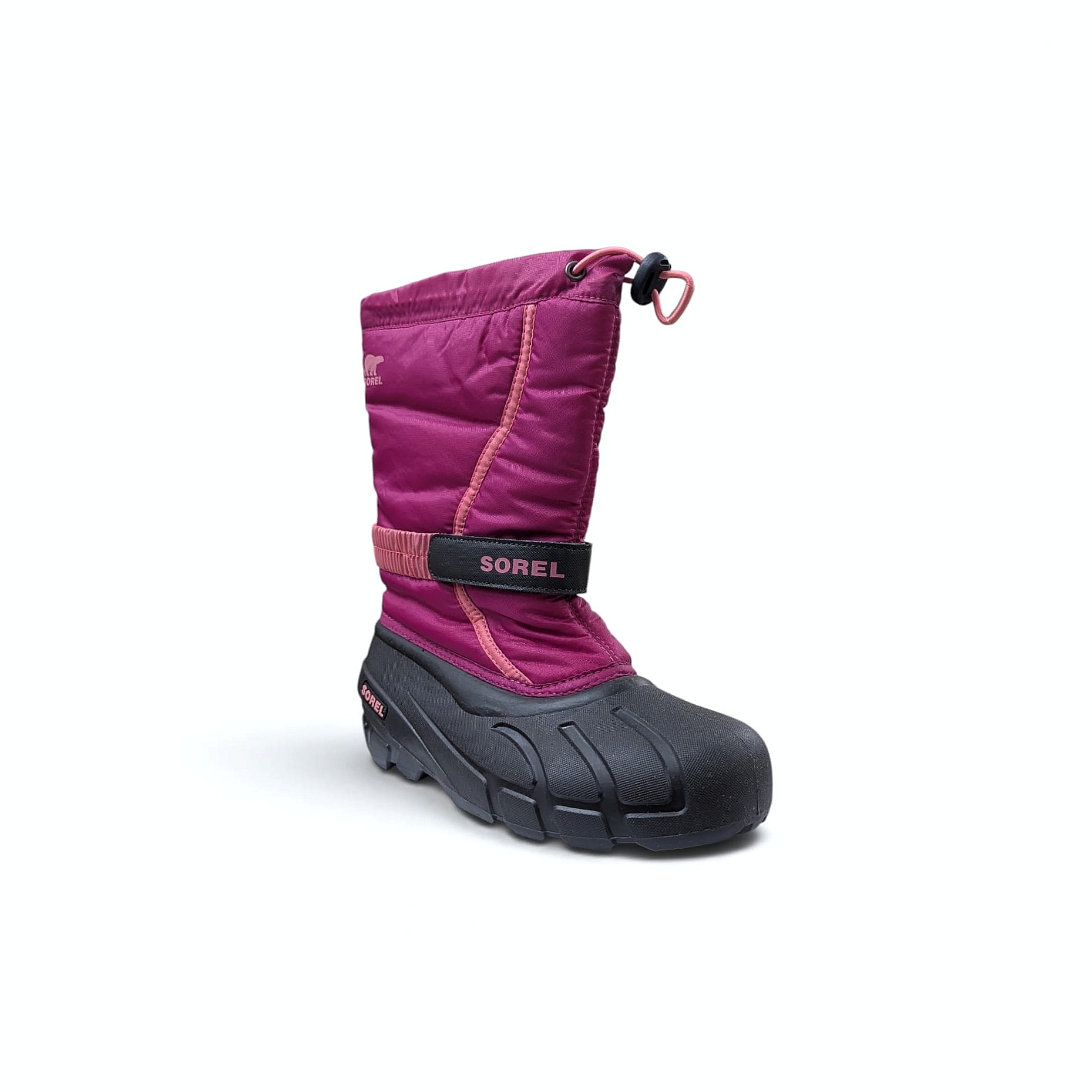 SOREL Flurry Kinder Winterstiefel - Deep Blush - Tropic Pink