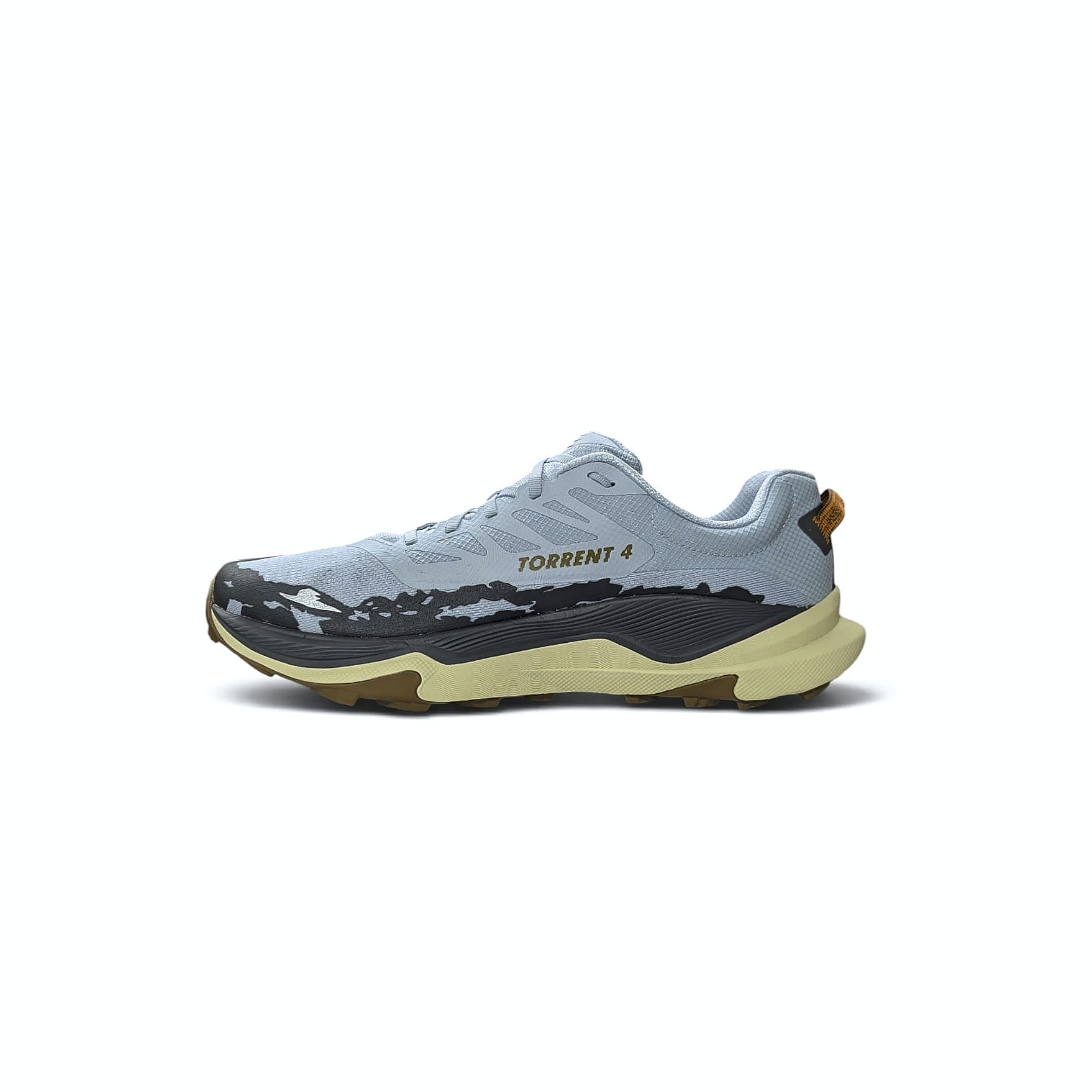 Hoka M Torrent 4 Herren Trailrunning Schuhe Mineral Blue-Asphalt Grey
