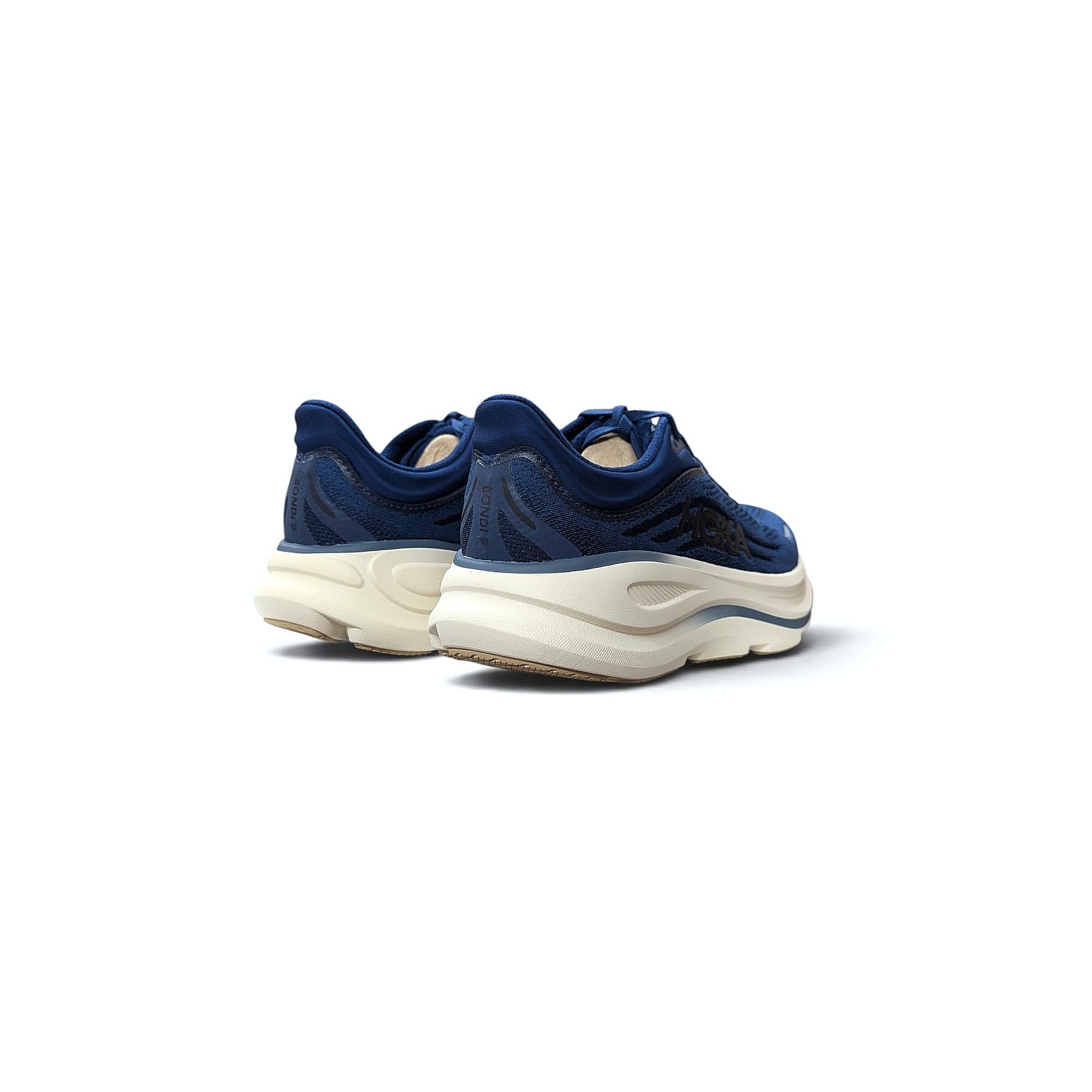 HOKA BONDI 9 – Laufschuh Straße – midnight blue-varsity navy