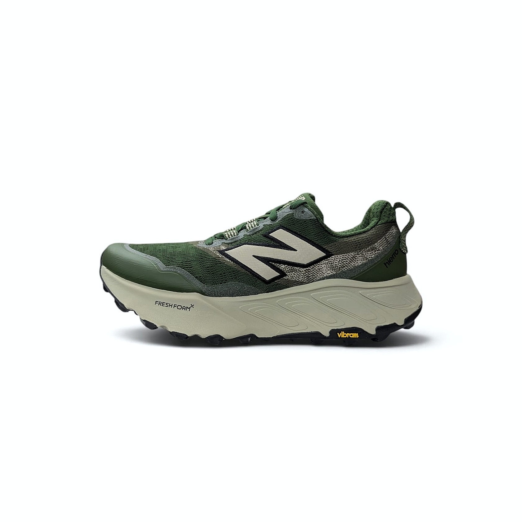 New Balance Fresh Foam X Hierro v9 –Herren Trail Laufschuhe -Dark Alpine Green - Shipyard