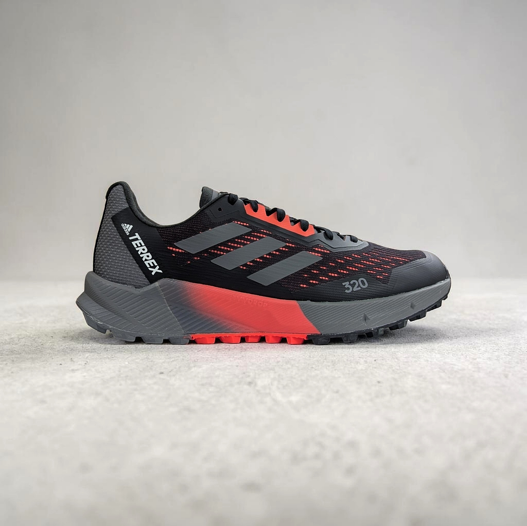 Black Adidas Terrex Agravic Flow 2 Herren Trailrunningschuhe
