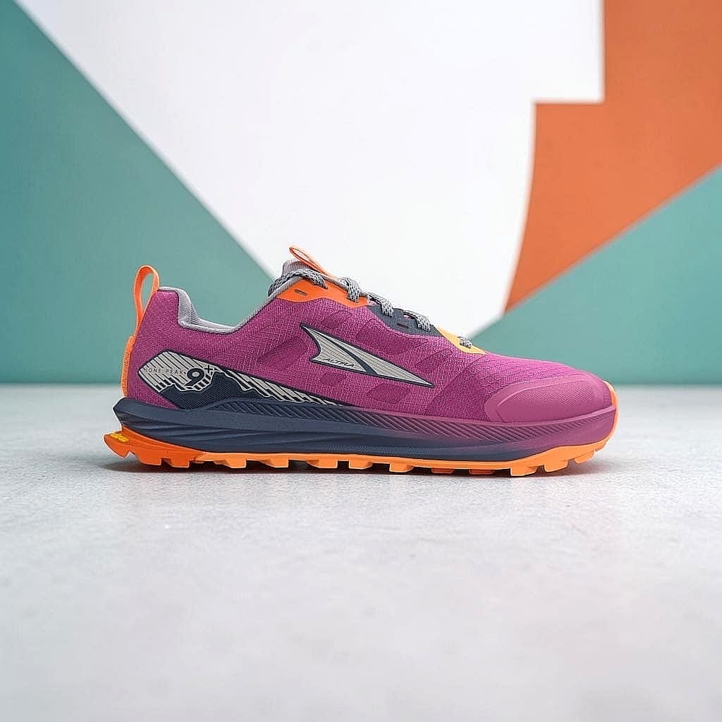 Altra W Lone Peak 9+ Damen Trailrunningschuhe Raspberry