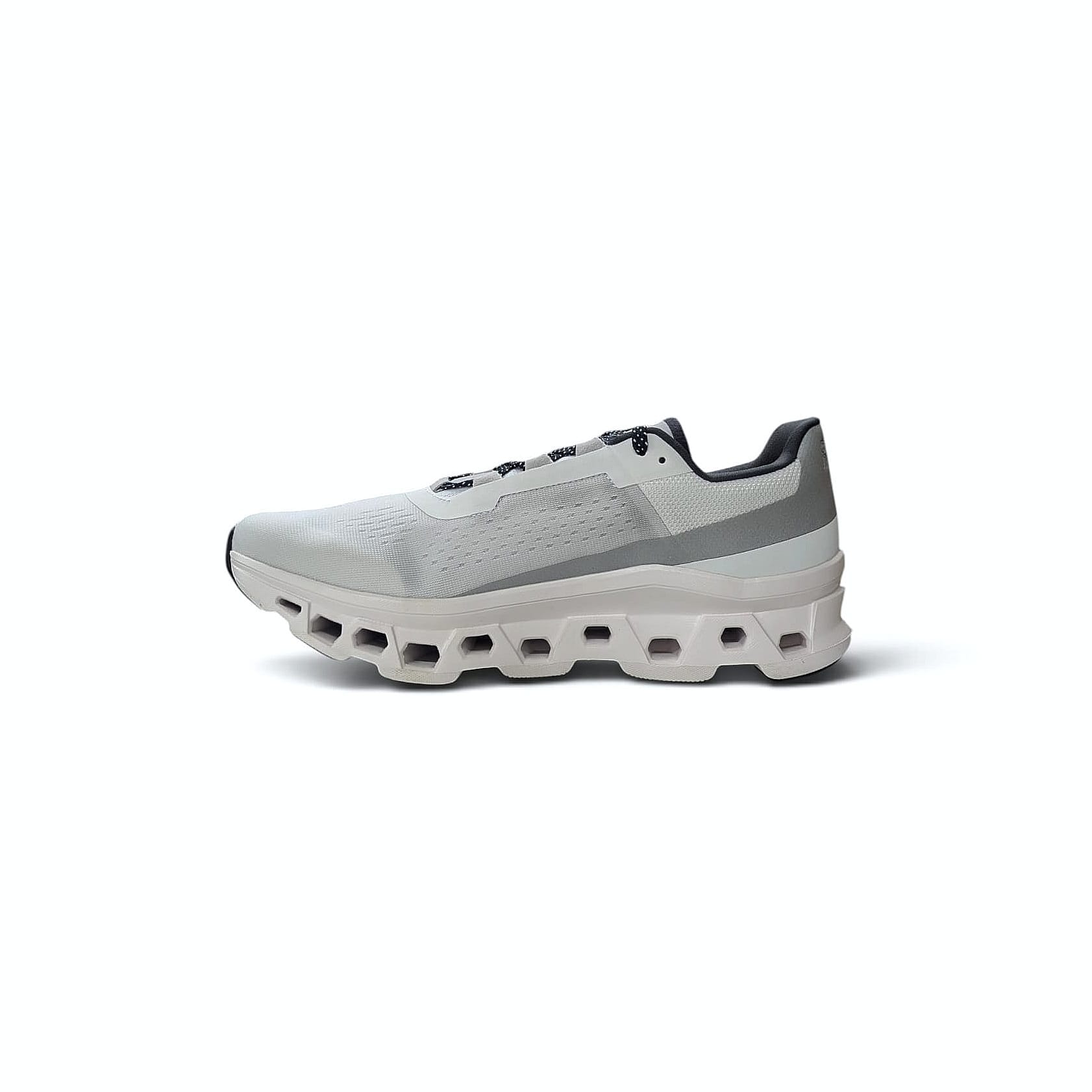 On Running Cloudmonster Herren Laufschuhe All White