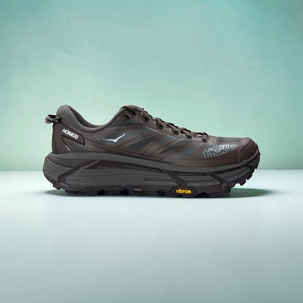 Hoka U Mafate Speed 2 Unisex Trailrunningschuhe Asphalt Grey.Walnut