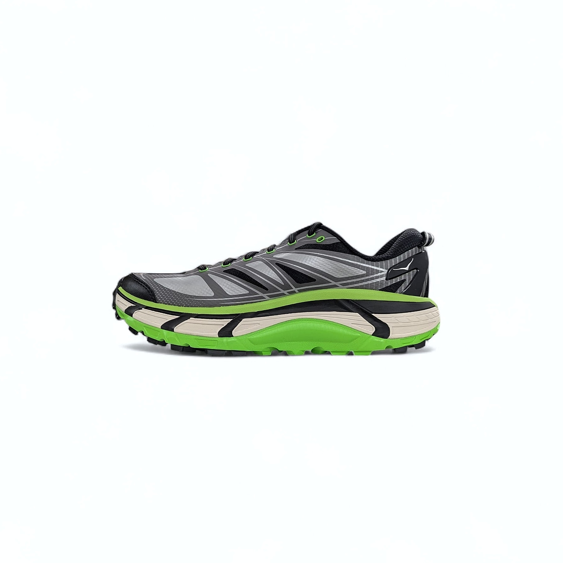 Green Hoka U Mafate Speed 2 Unisex Trailrunningschuhe