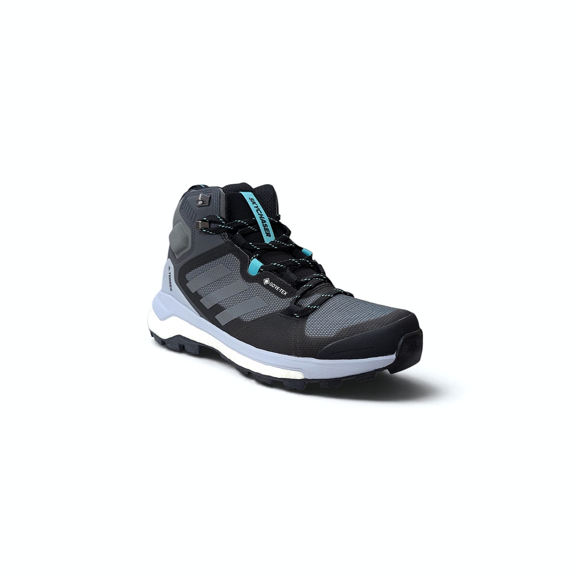 Adidas Terrex Skychaser 2 Mid GTX Damen Wanderschuh grey six-grey four-halo silver