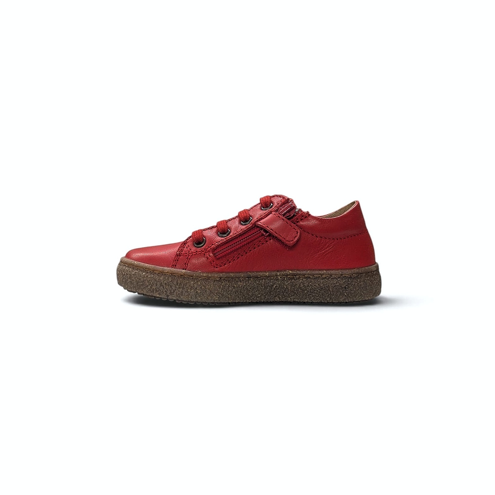 NATURINO Cycas Zip Nappa SP Lauflernschuhe – Rosso