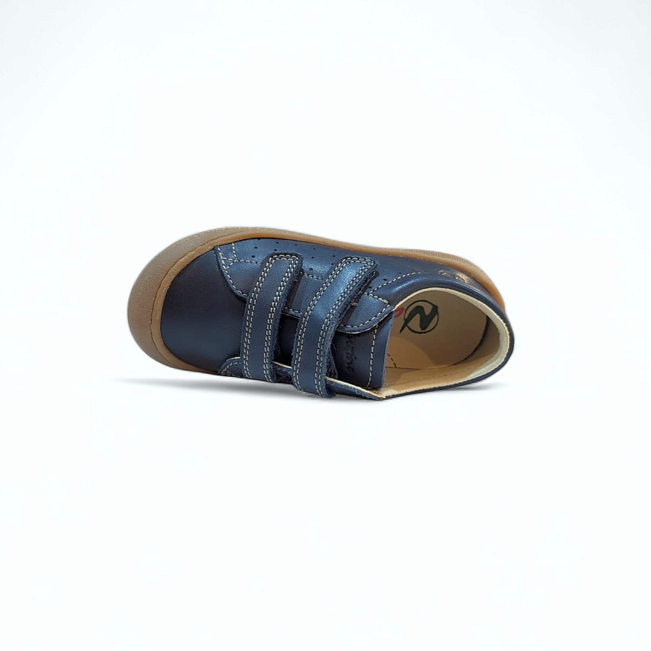NATURINO Gabby VL Nappa Spaz Sneaker – Navy