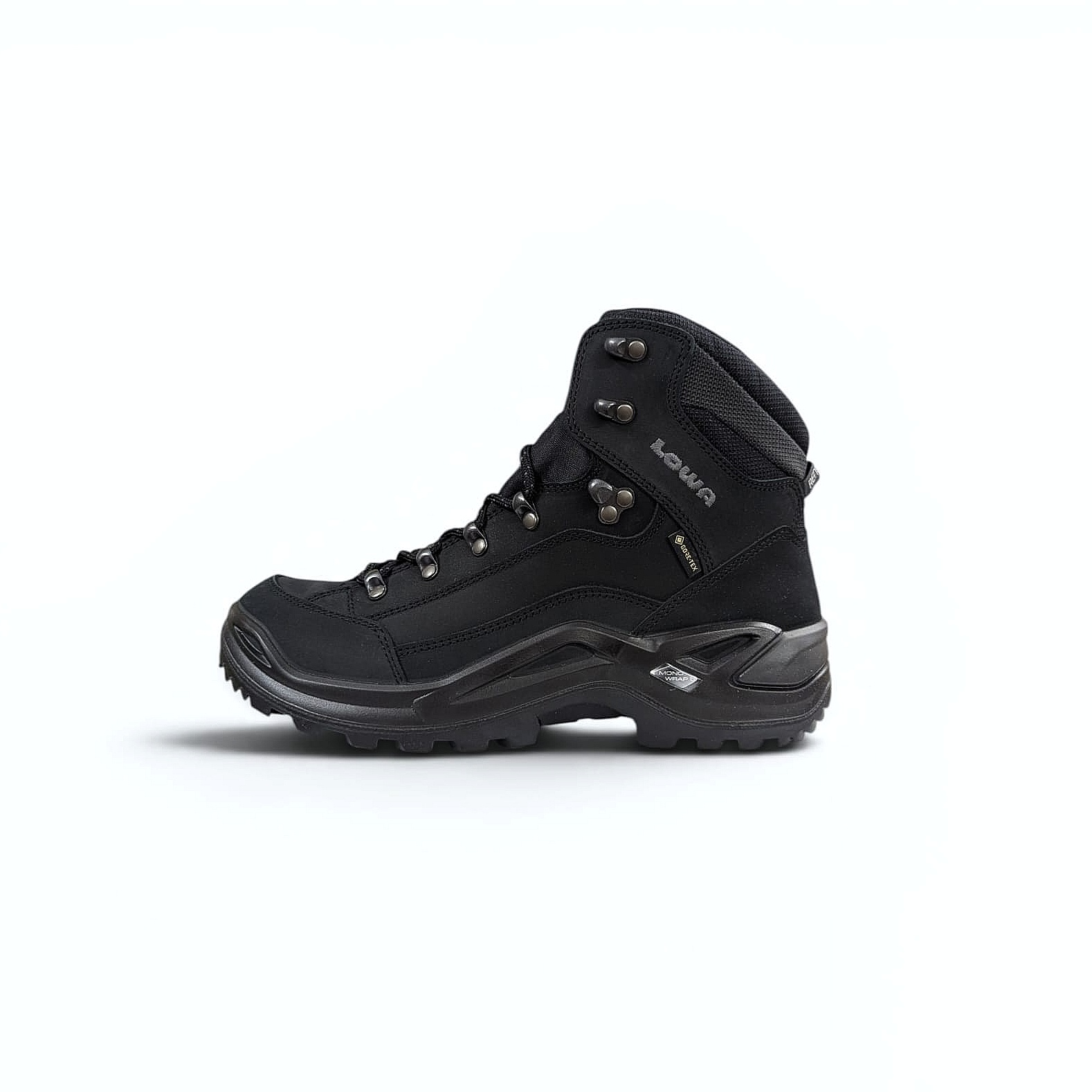 deep Black Herren Wanderschuhe Lowa Renegade Gtx Mid