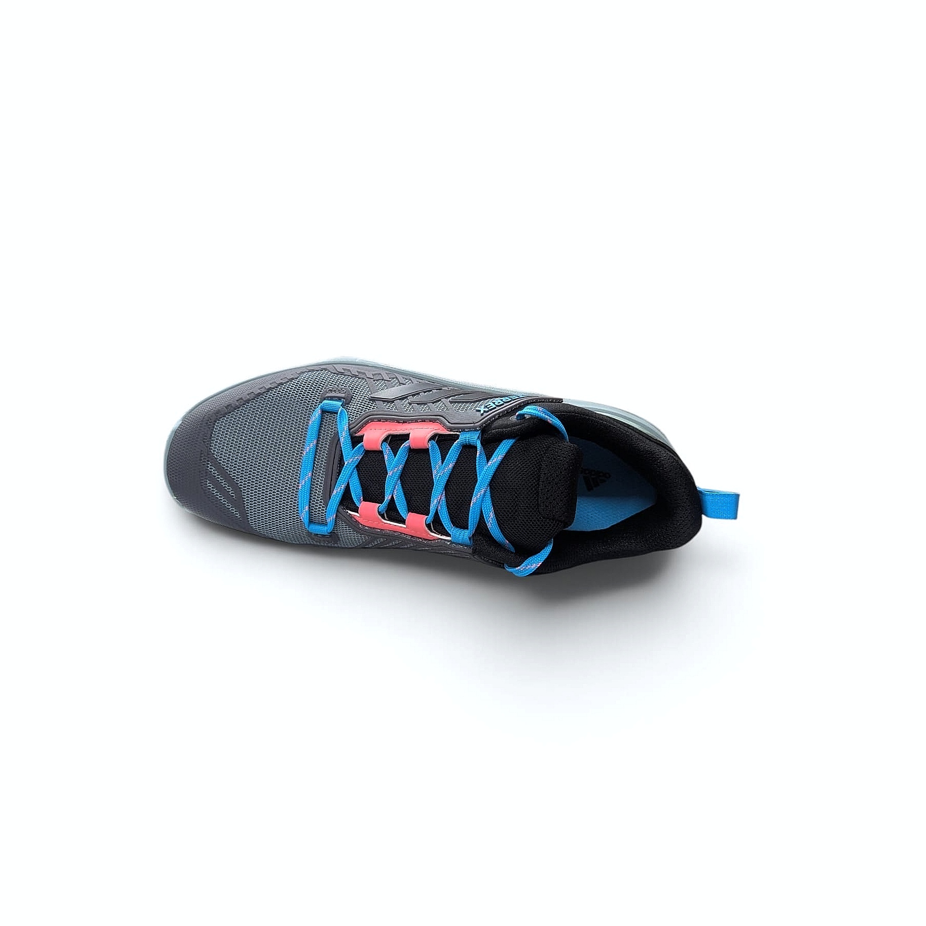 Adidas Terrex Swift R3 W Damen Wanderschuhe Grey-Core Black-Pink-Blue Akzente