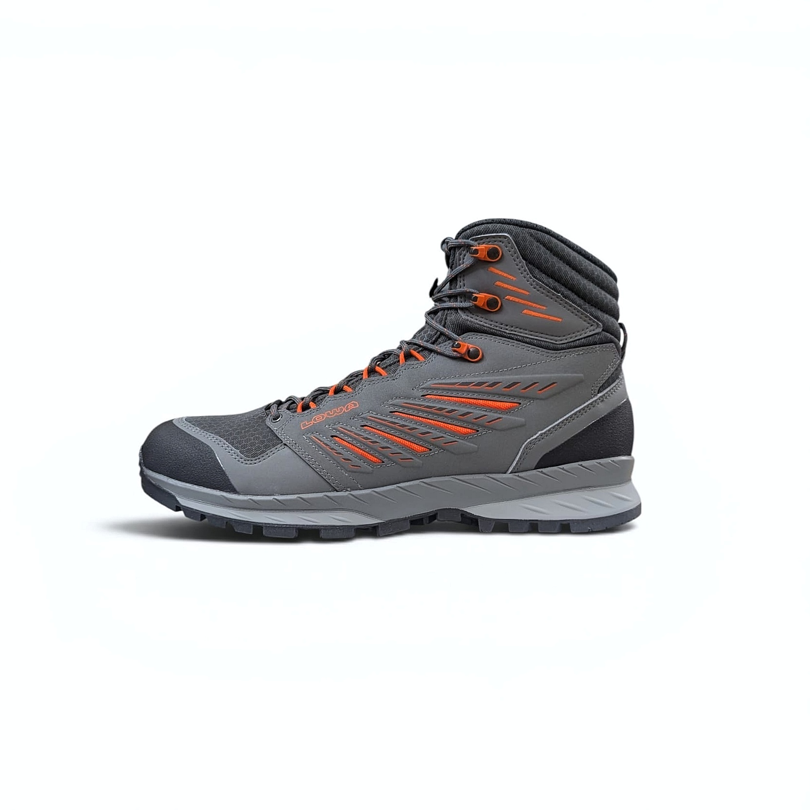 Grau Lowa Trek Evo Gtx Mid Herren Wanderschuhe