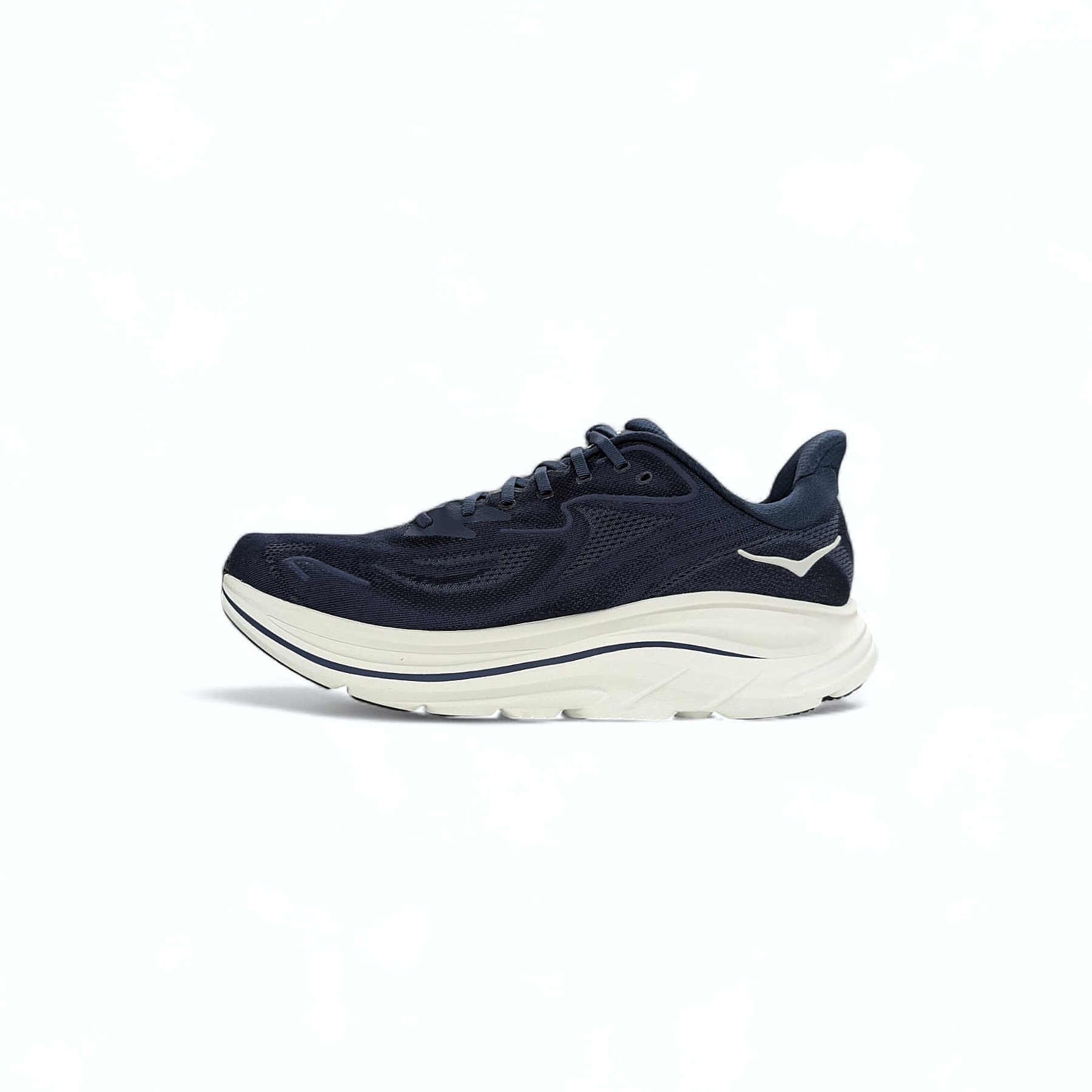 Navy Hoka M Clifton 10 Herren Laufschuhe