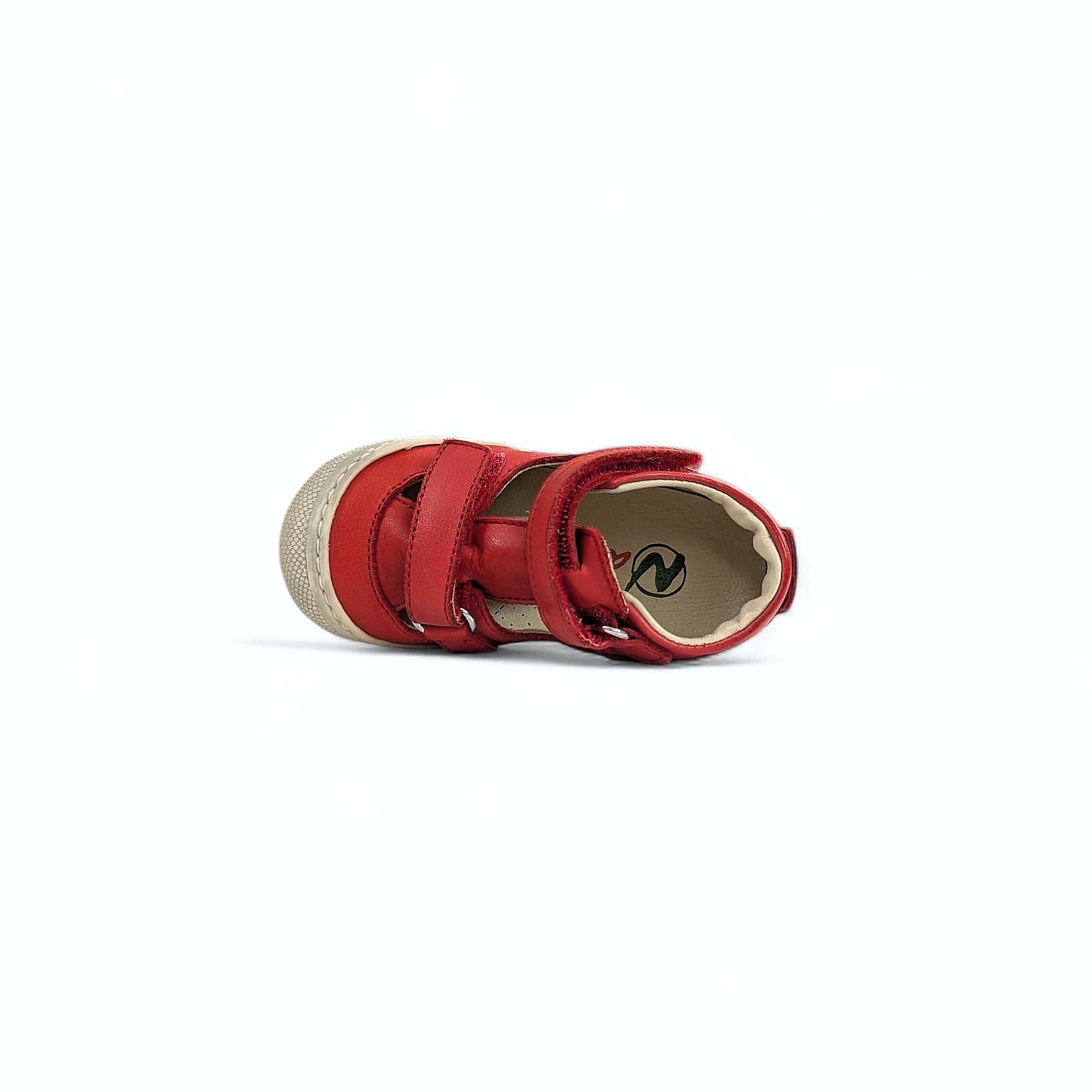 Rot Naturino Puffy Kinder Halbsandalen