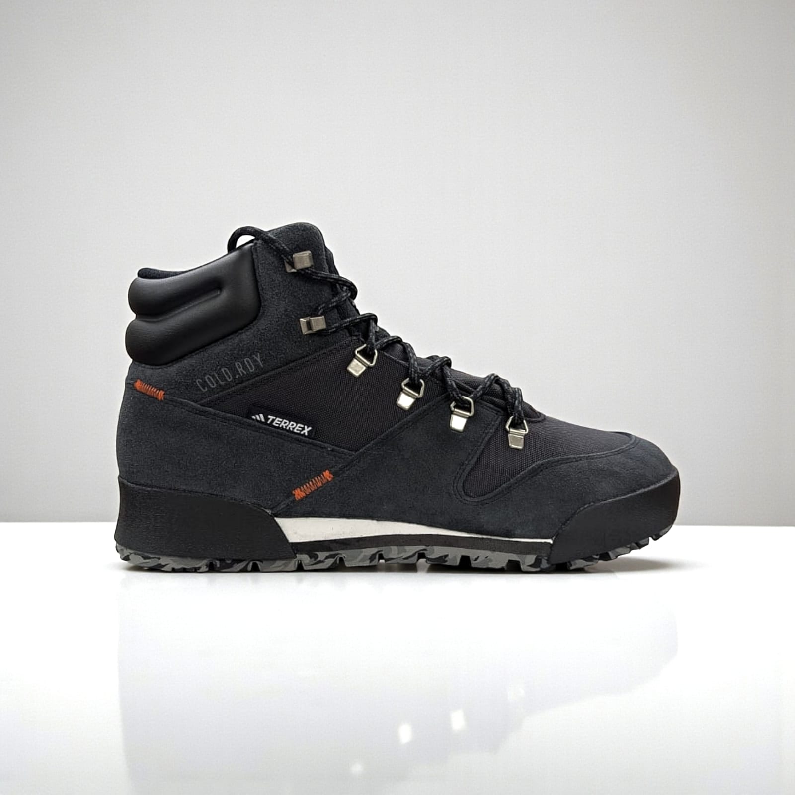 Black Adidas Terrex Snowpitch Co. Rdy Herren Wanderschuhe